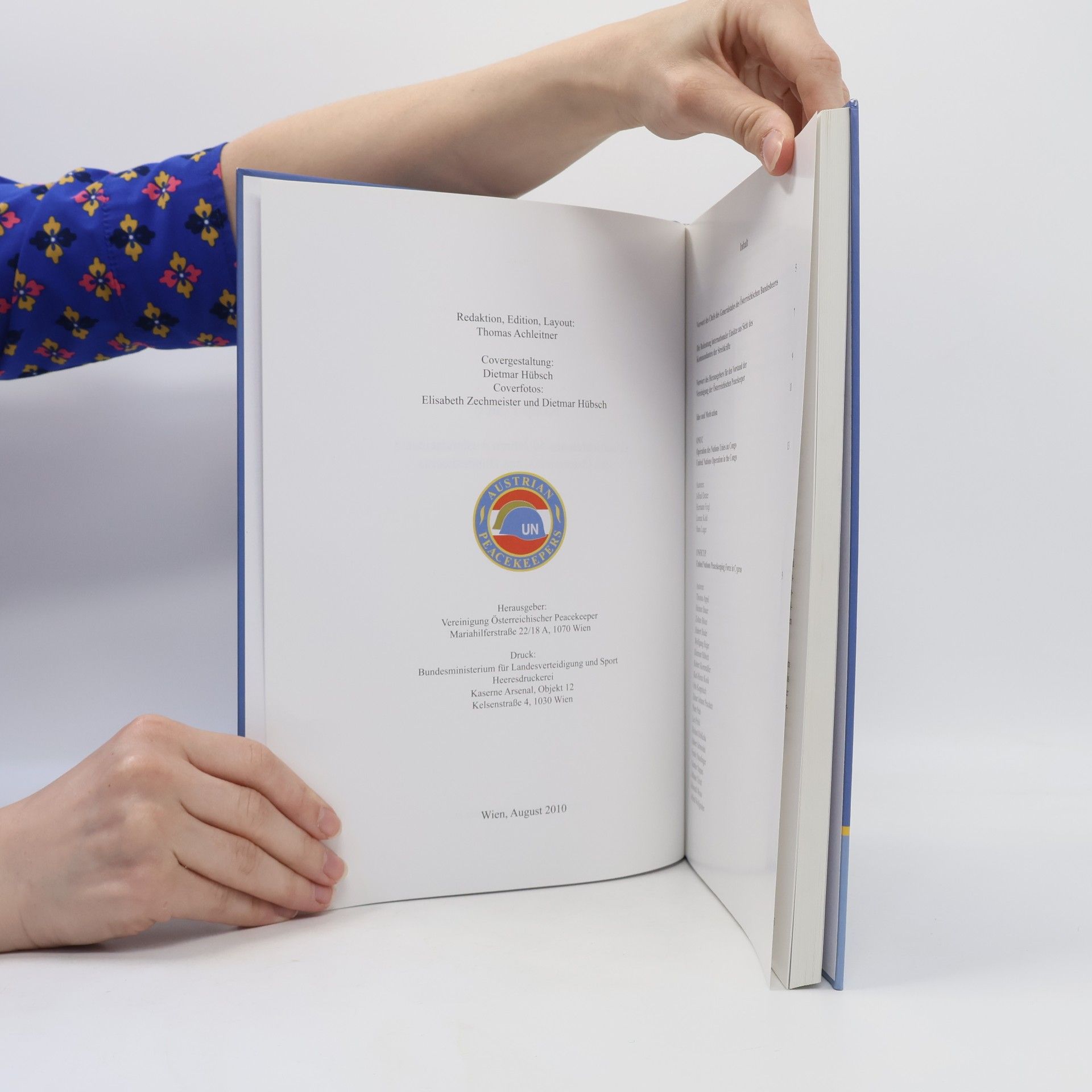 Auteurscollectief Keep Peace: G'schichten aus 50 Jahren Auslandseinsatz des Österreichischen Bundesheeres