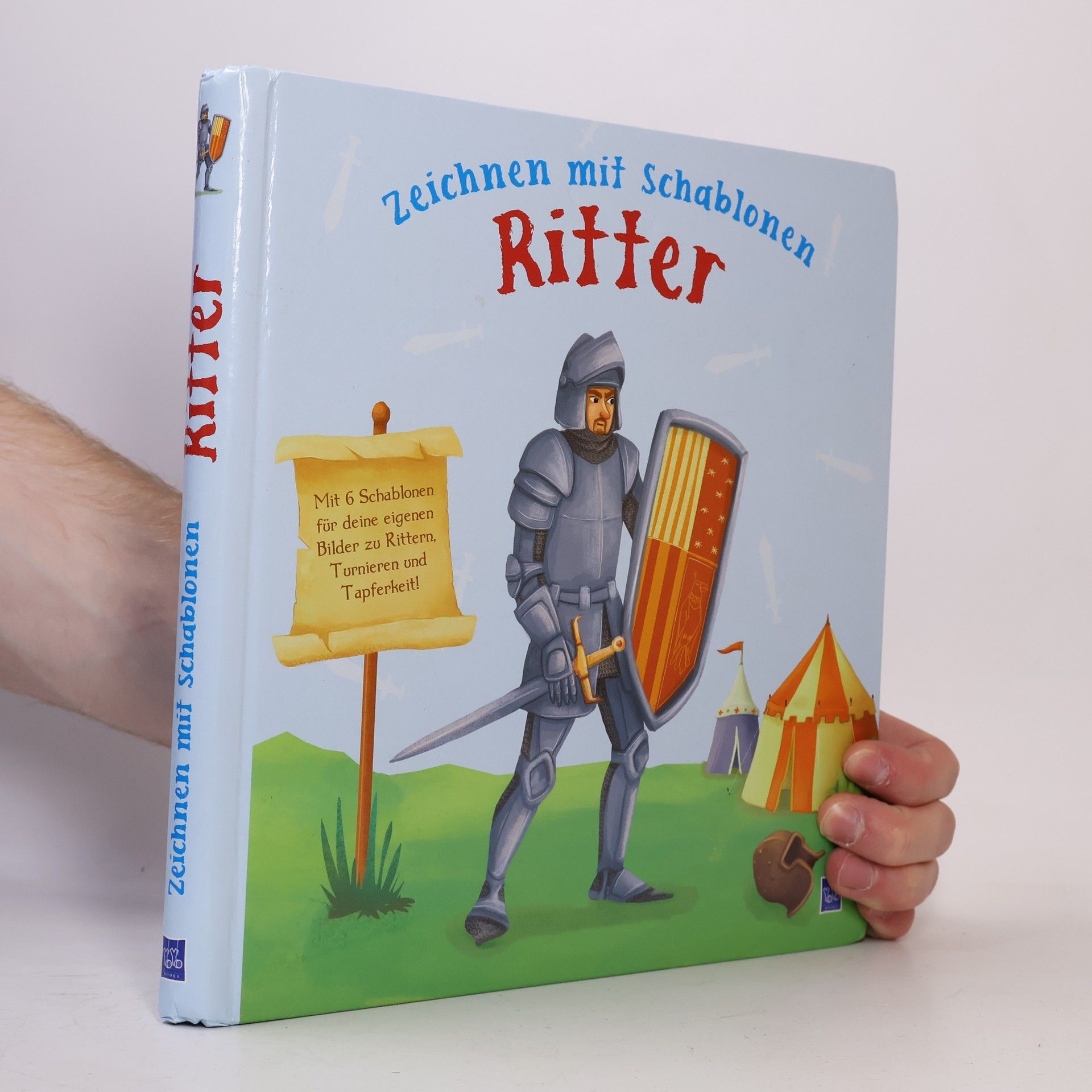 Autorenkollektiv Zeichnen mit Schablonen - Ritter. Mit sechs Schablonen für deine eigenen Bilder