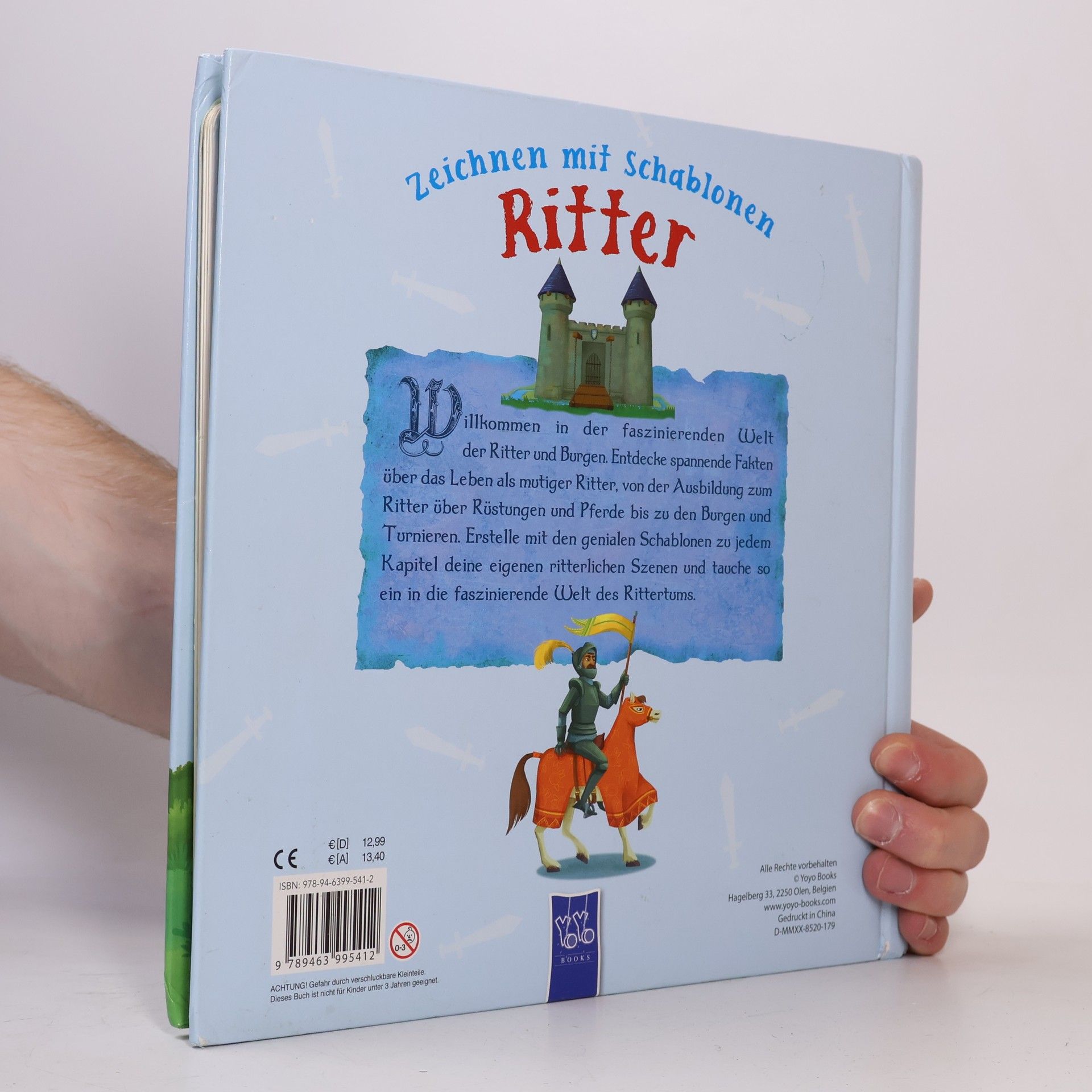 Autorenkollektiv Zeichnen mit Schablonen - Ritter. Mit sechs Schablonen für deine eigenen Bilder