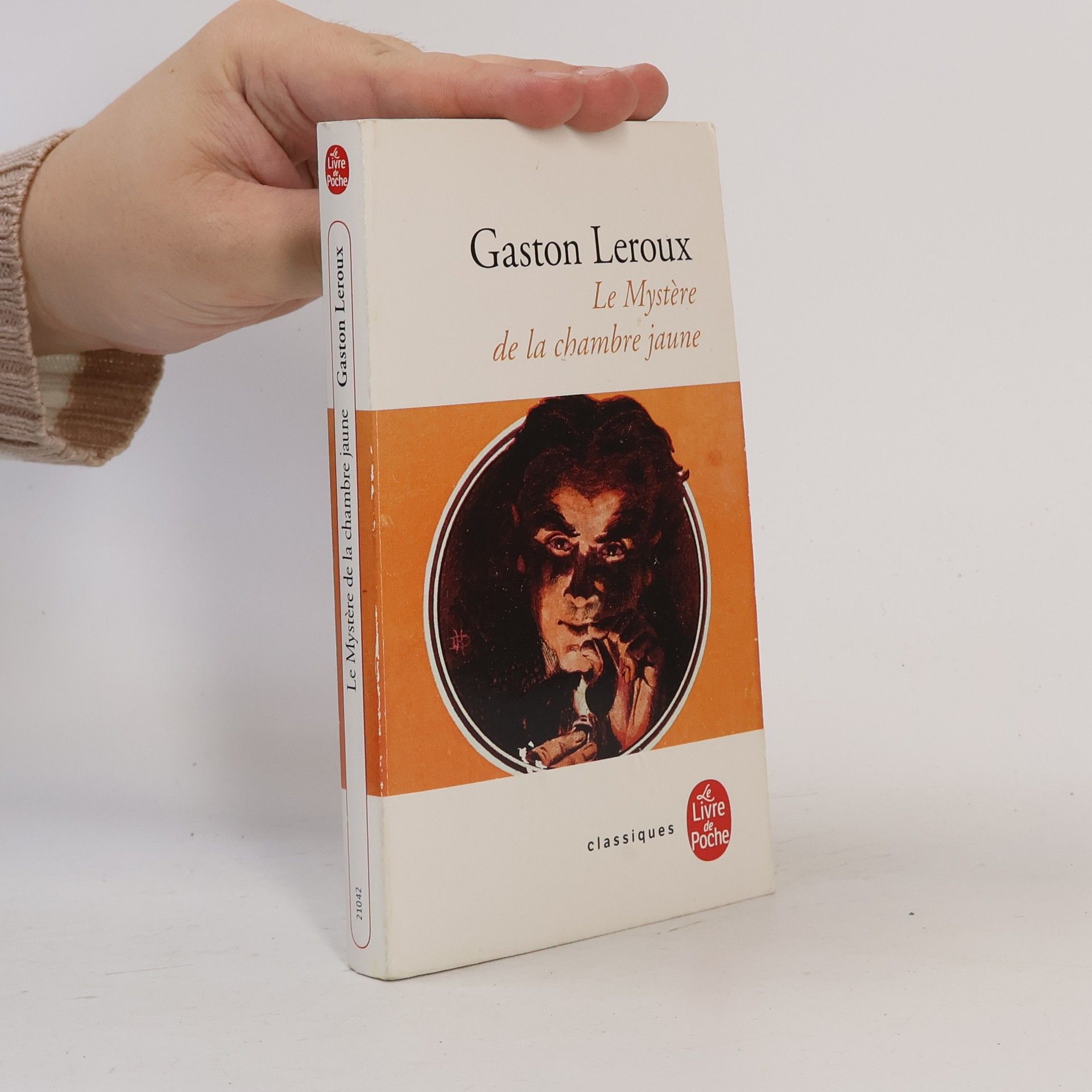 Gaston Leroux Le Mystère de la chambre jaune. Das Geheimnis des gelben Zimmers, französische Ausgabe