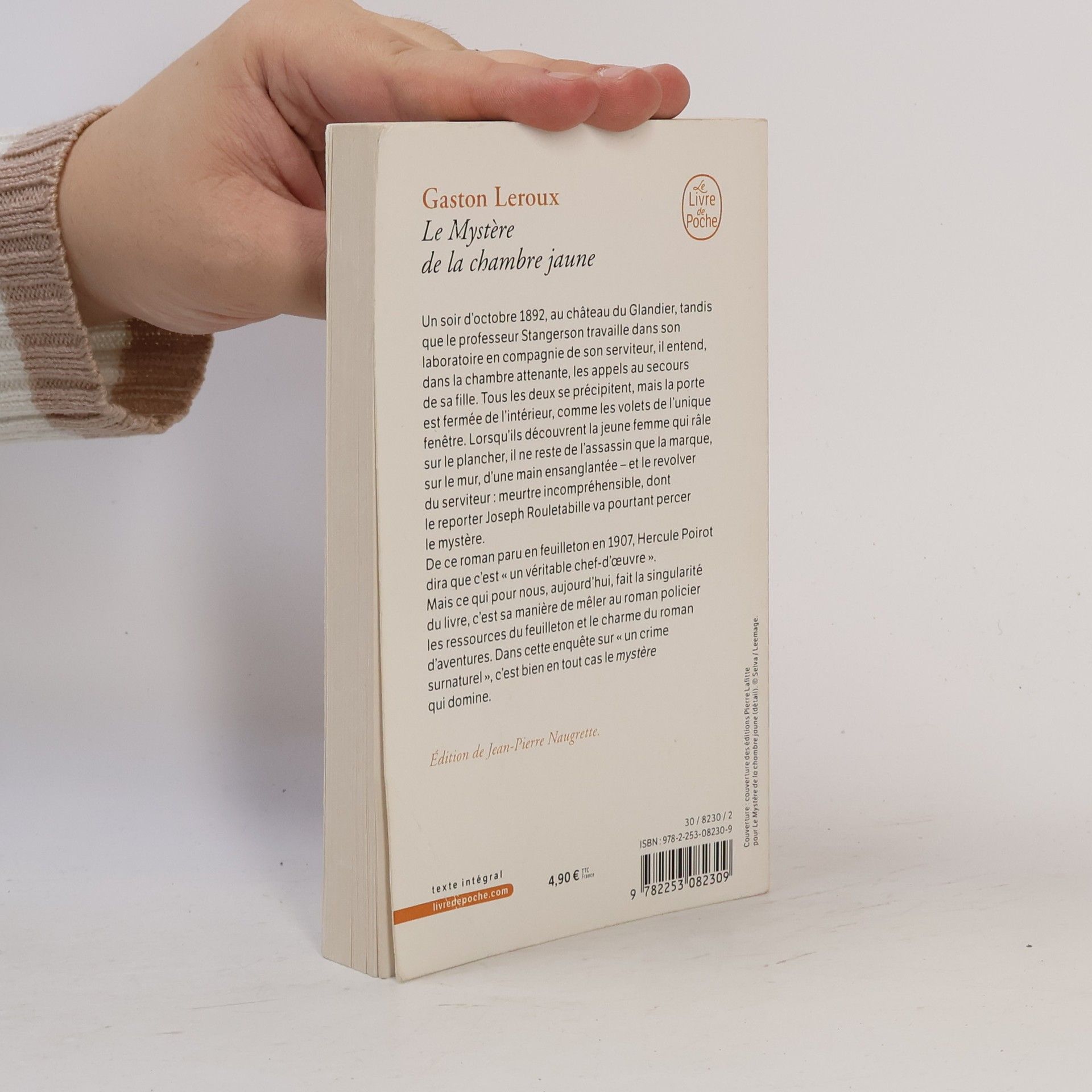 Gaston Leroux Le Mystère de la chambre jaune. Das Geheimnis des gelben Zimmers, französische Ausgabe
