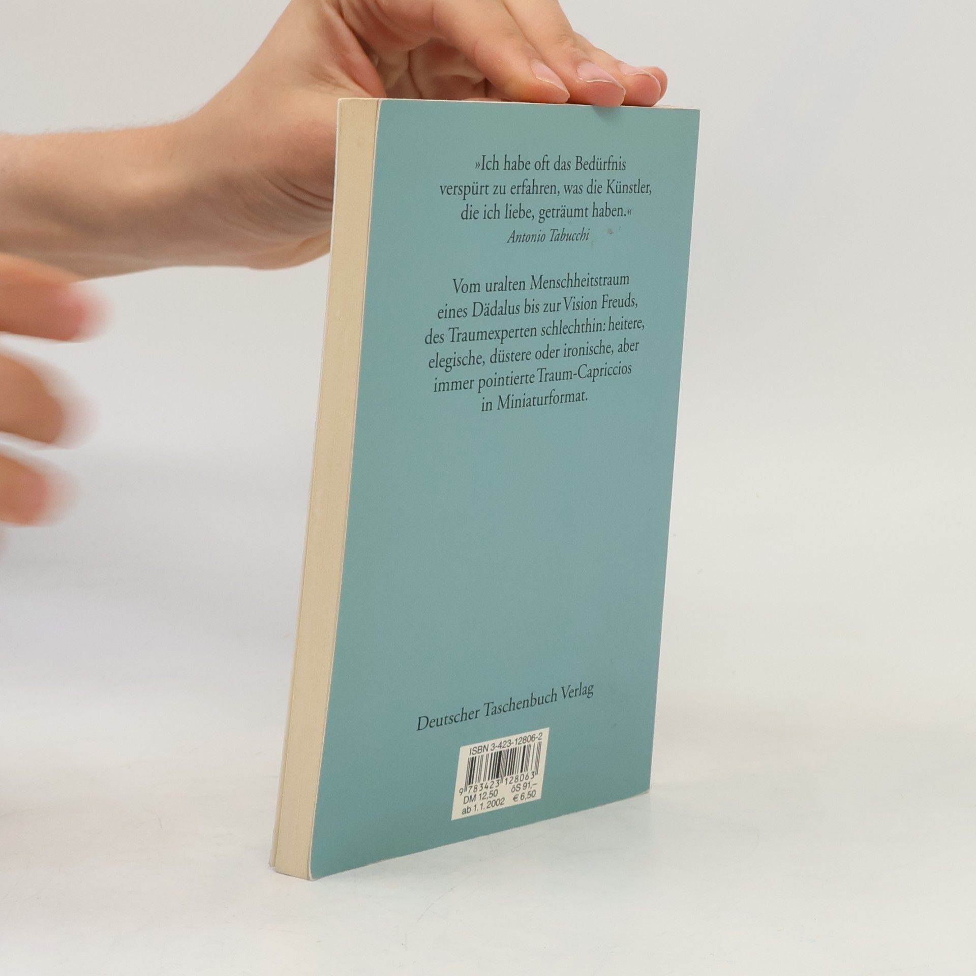 Antonio Tabucchi Träume von Träumen
