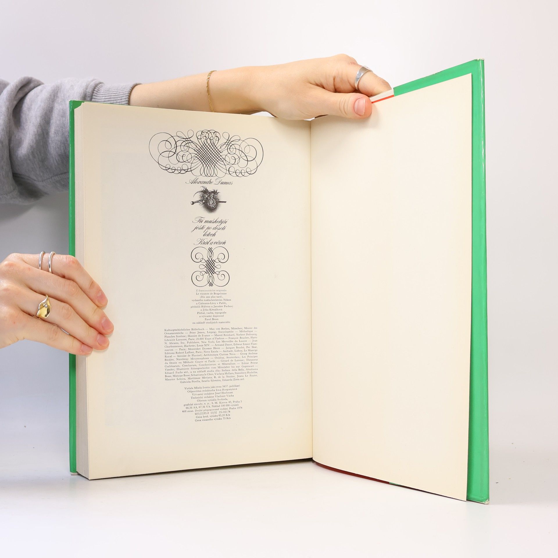 Alexandre Dumas starší Tři mušketýři ještě po deseti letech. Král a vězeň