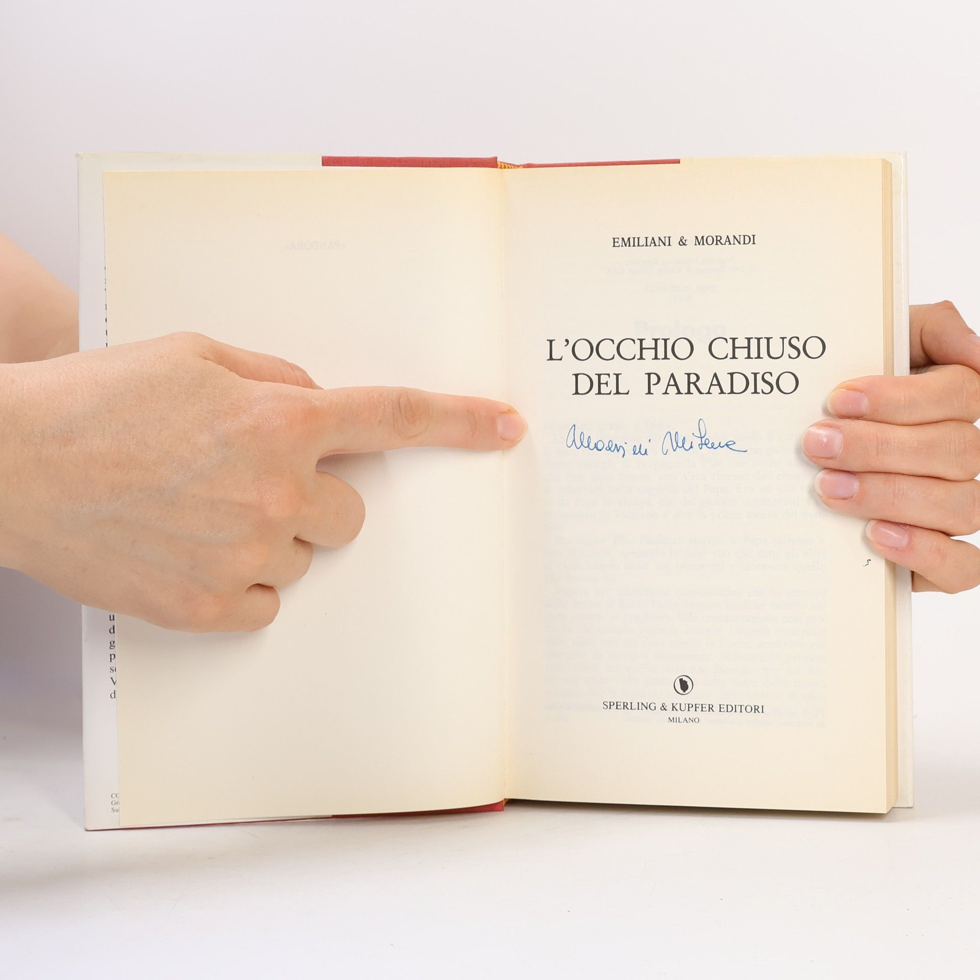 Marcella Emiliani Occhio chiuso del paradiso