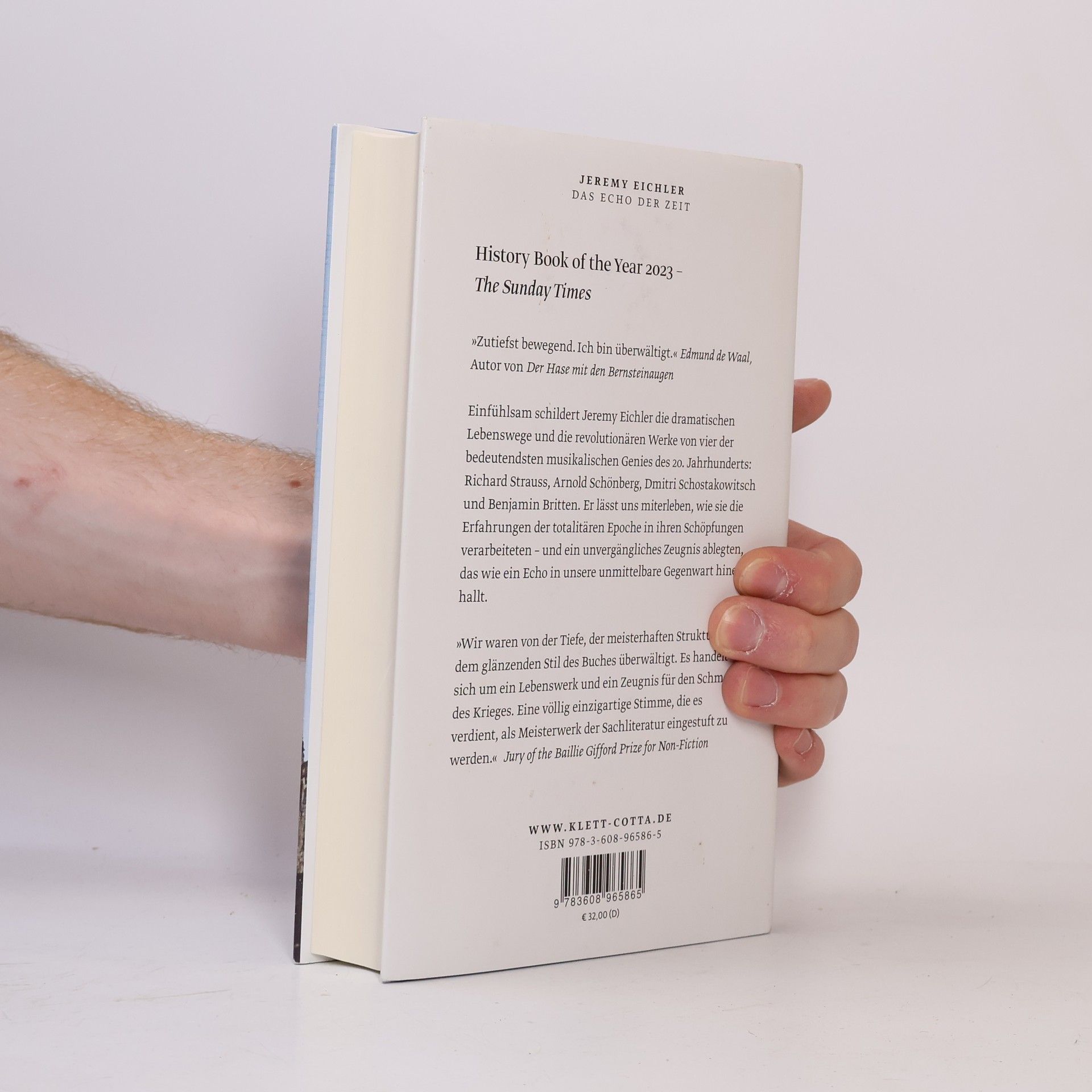 Jeremy Eichler Das Echo der Zeit
