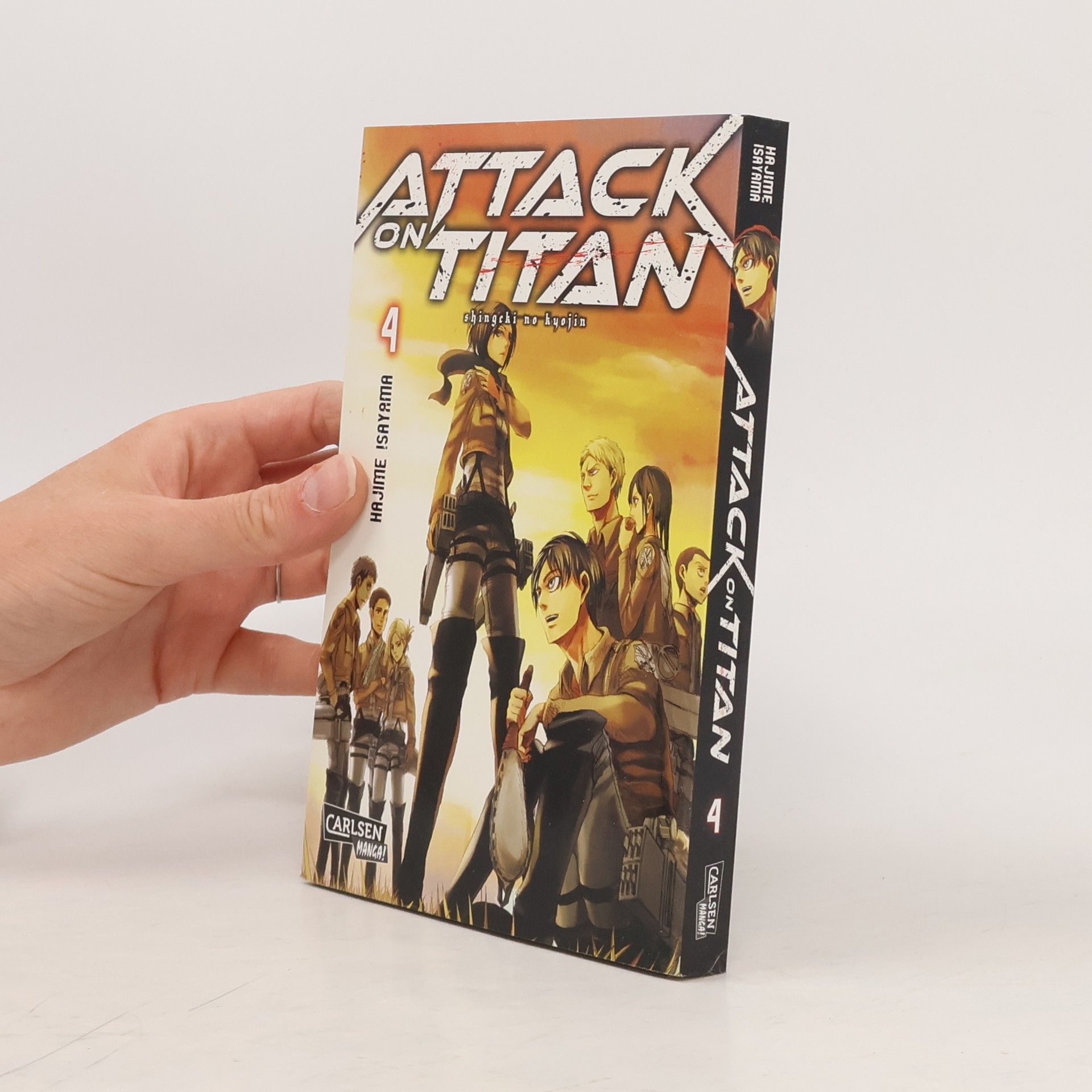 Hajime Isayama Attack on Titan 4