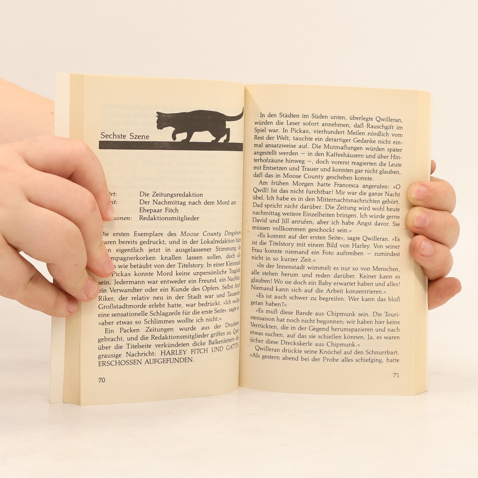 Lilian Jackson Braun Die Katze, die Leim schnüffelte