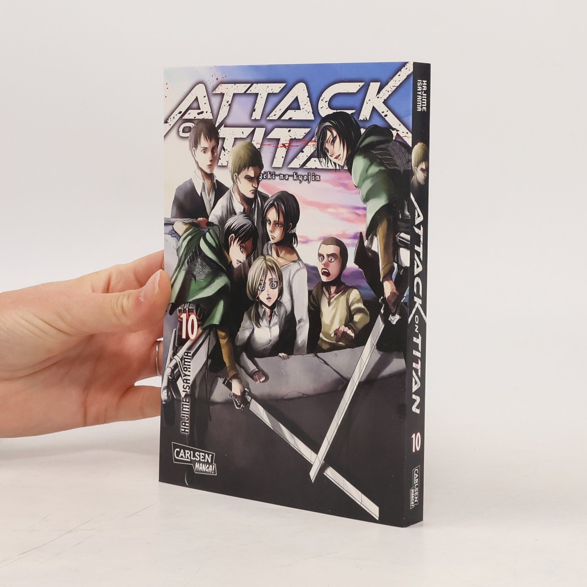 Hadžime Isajama Attack on Titan 10
