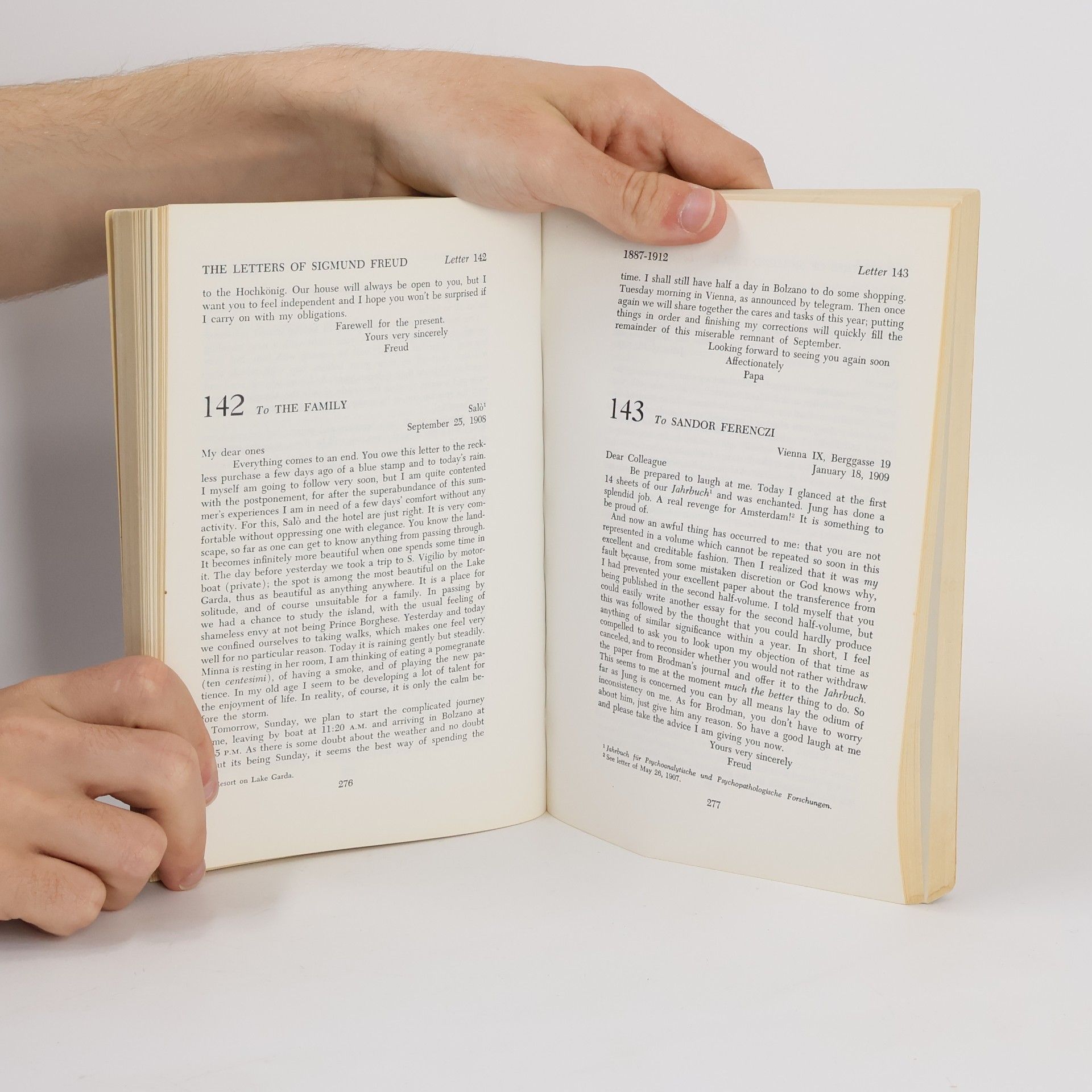 Sigmund Freud Letters of Sigmund Freud