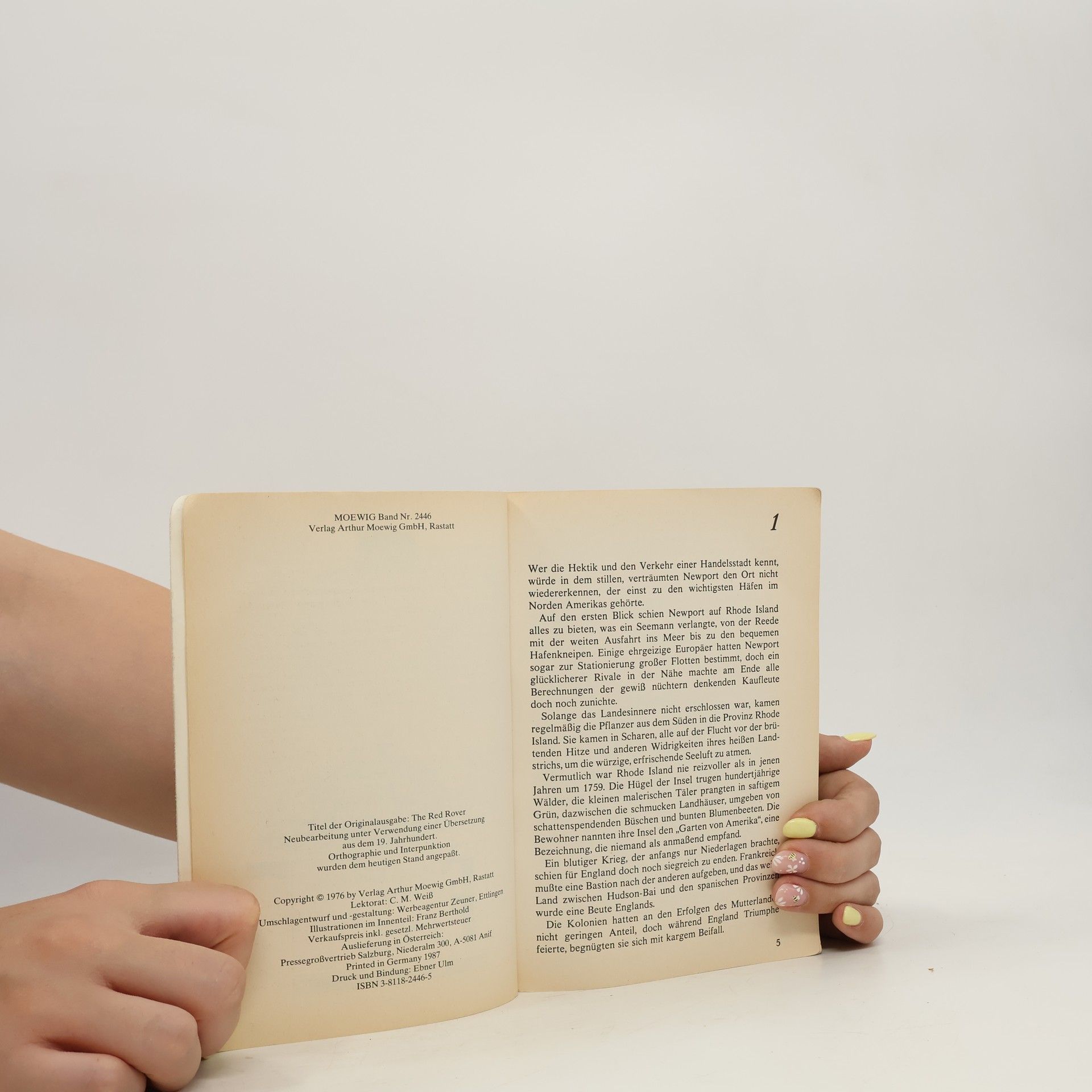 James Fenimore Cooper Klassisches Abenteuer: Der rote Freibeuter