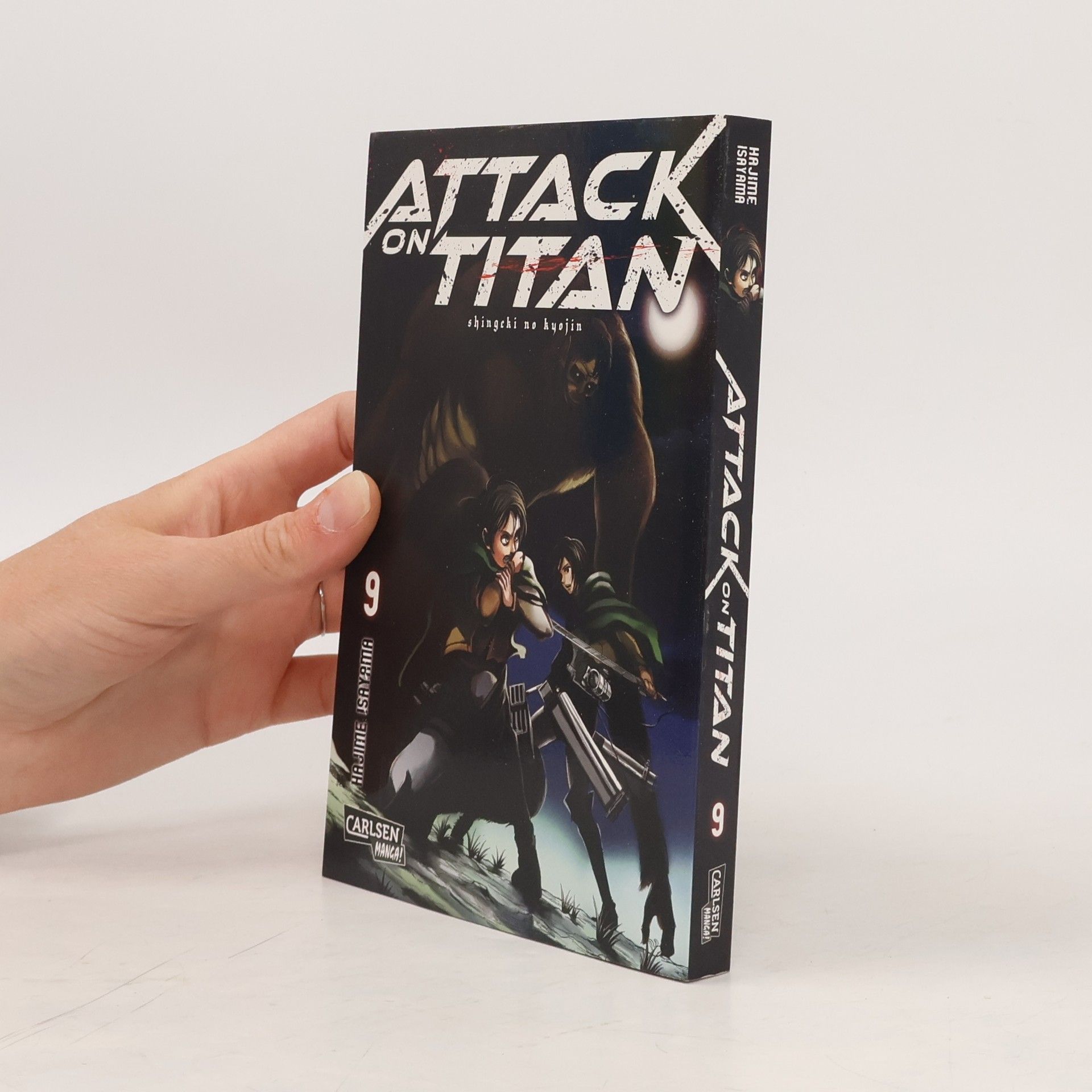 Hajime Isayama Attack on Titan 9