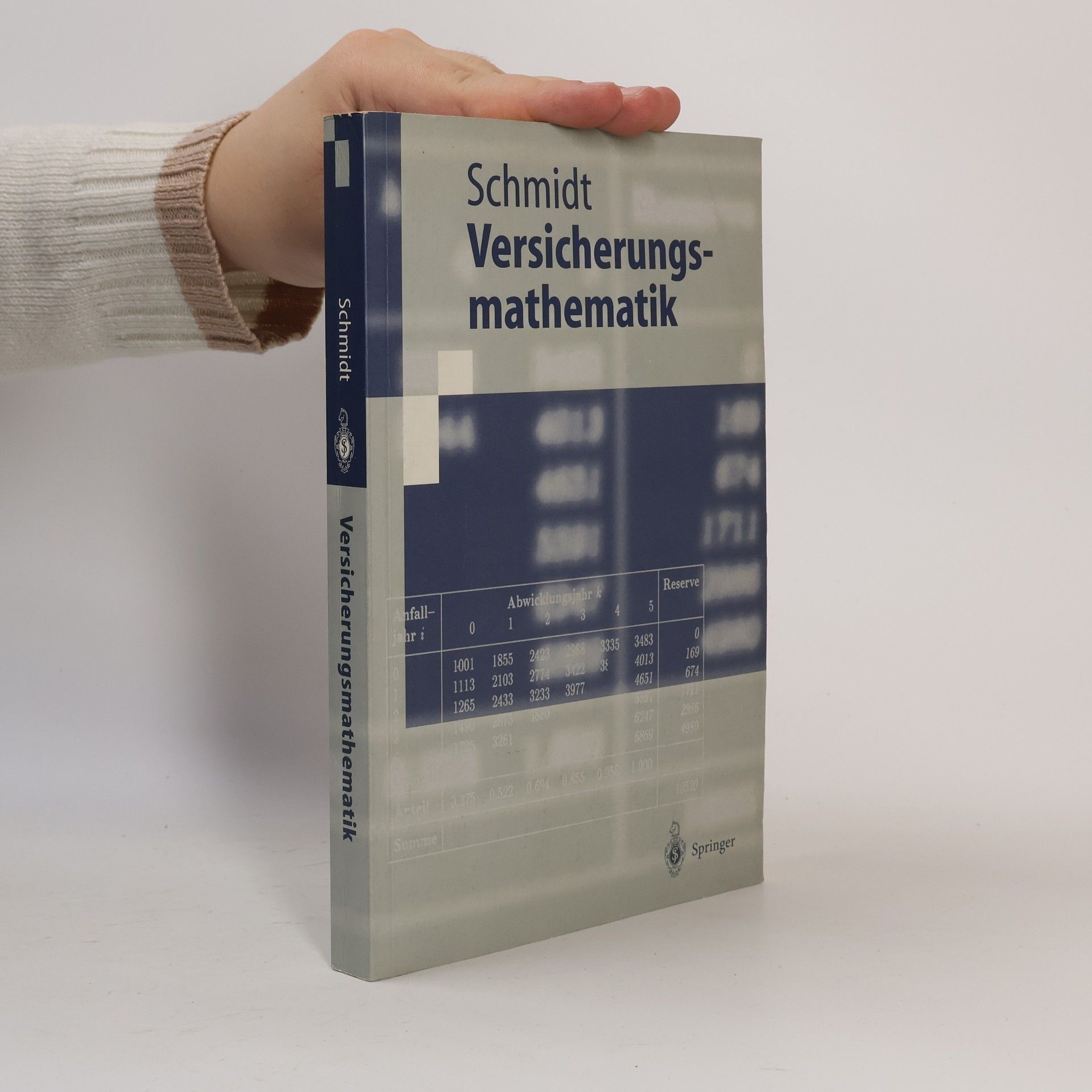 Klaus D. Schmidt Versicherungsmathematik