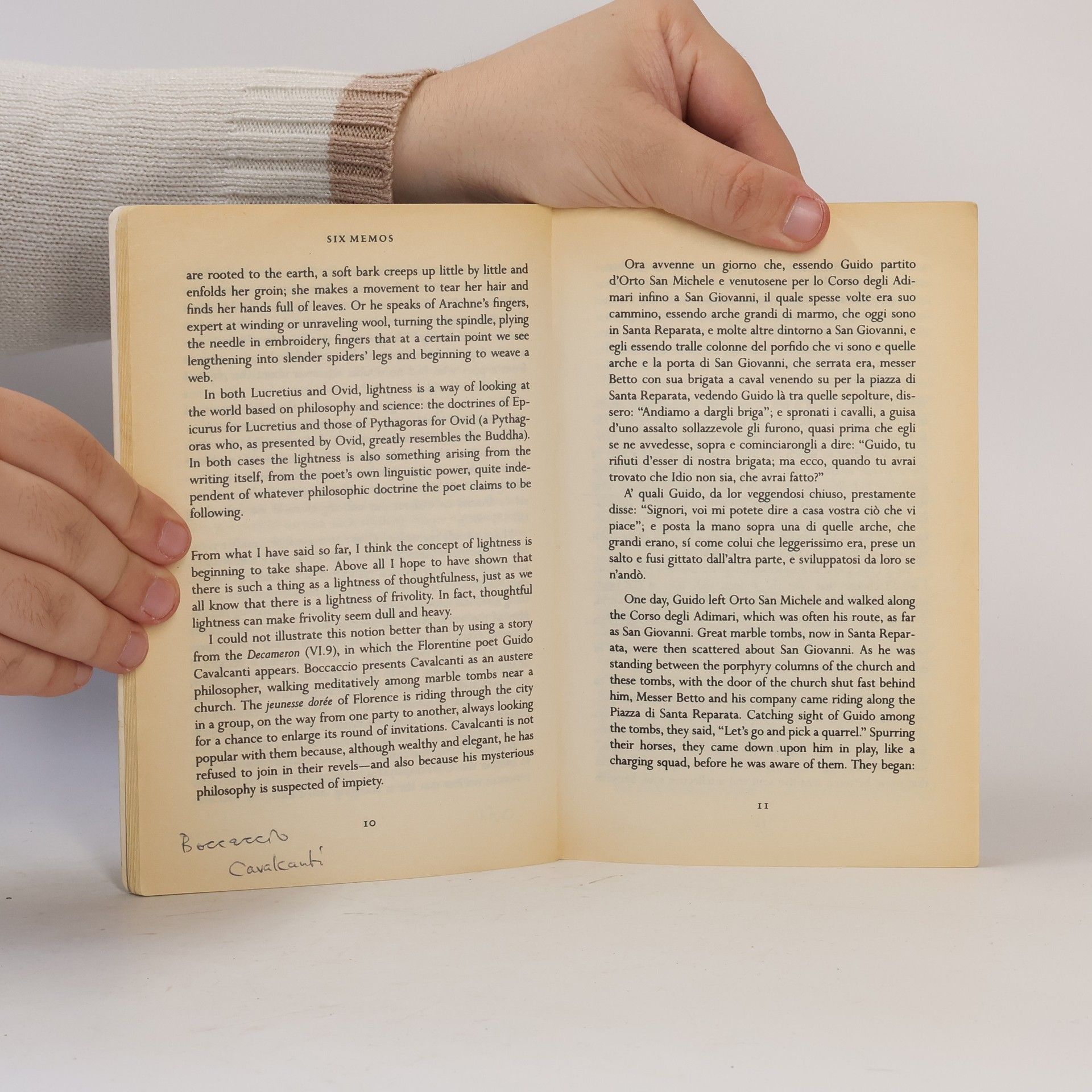 Italo Calvino Six Memos for the Next Millennium