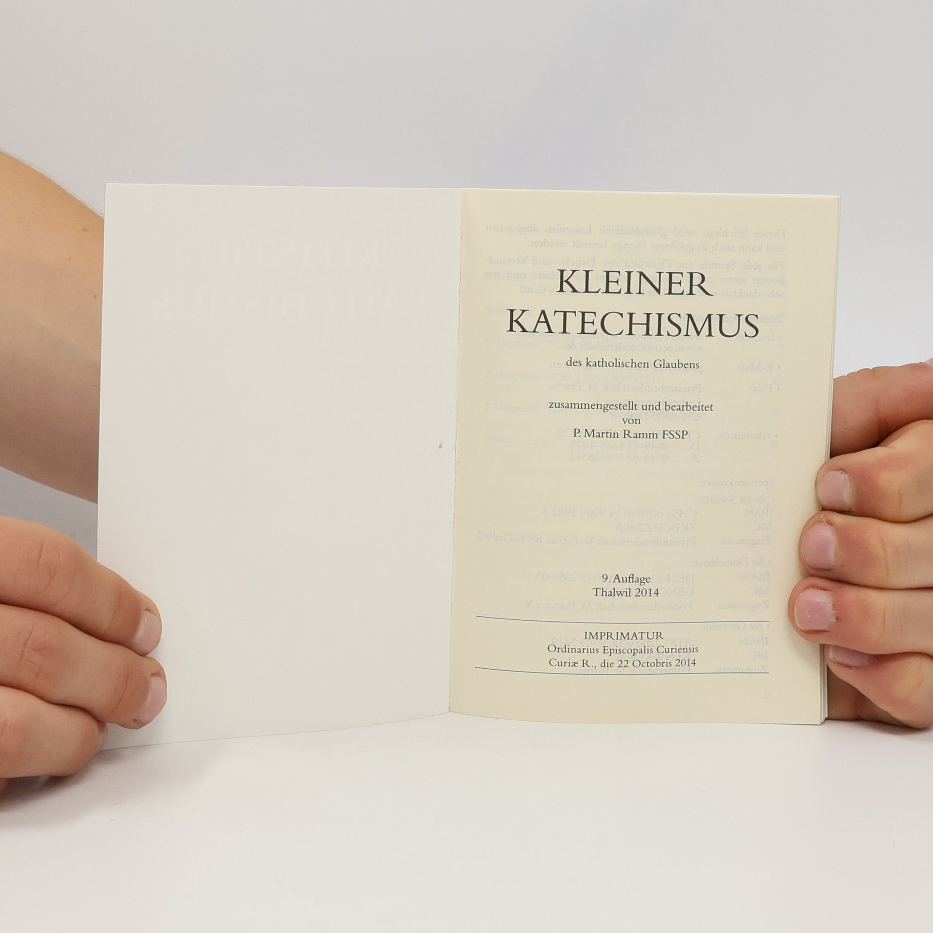 P. Martin Ramm Kleiner Katechismus