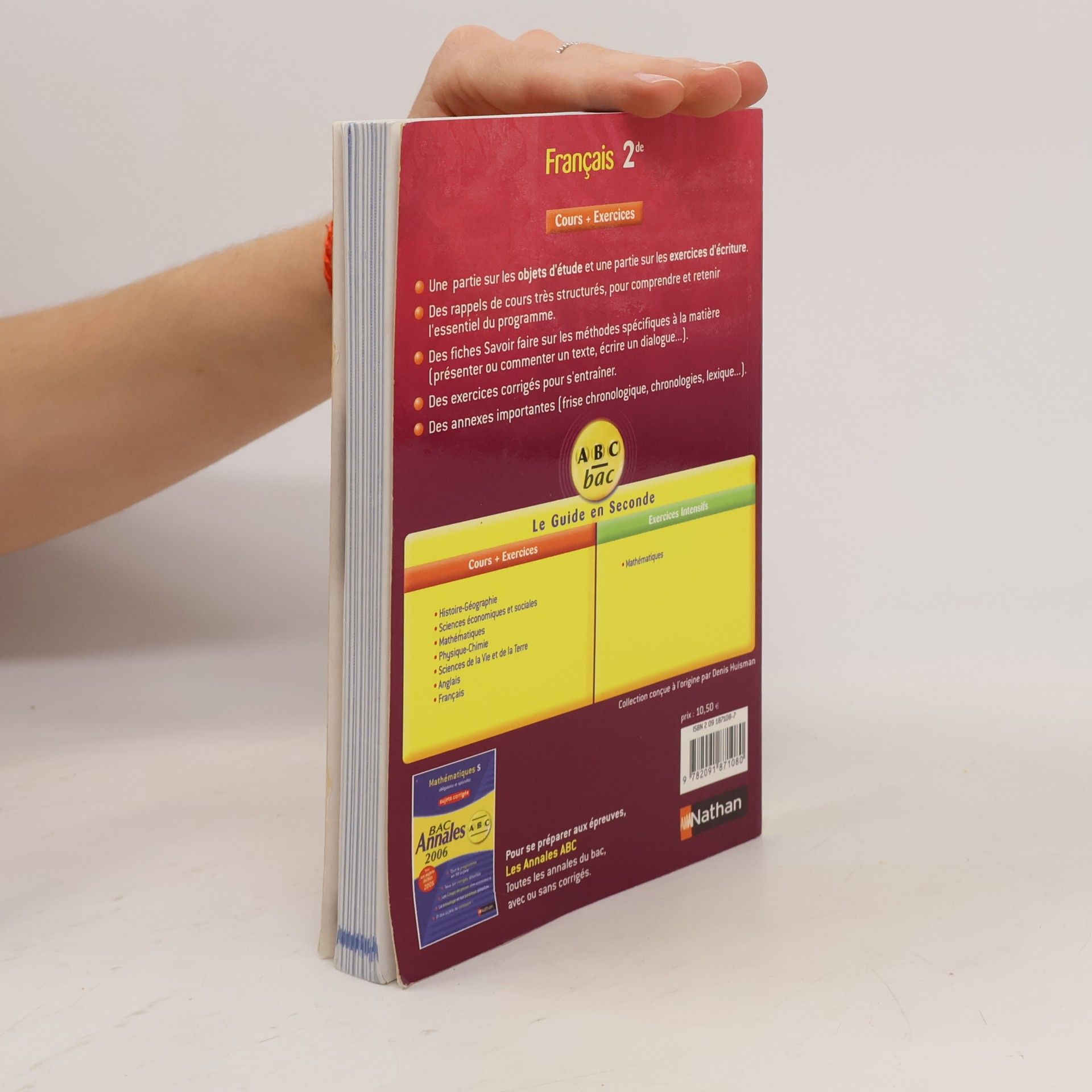 Roselyne Messager Guide ABC Bac Français en classe de Seconde