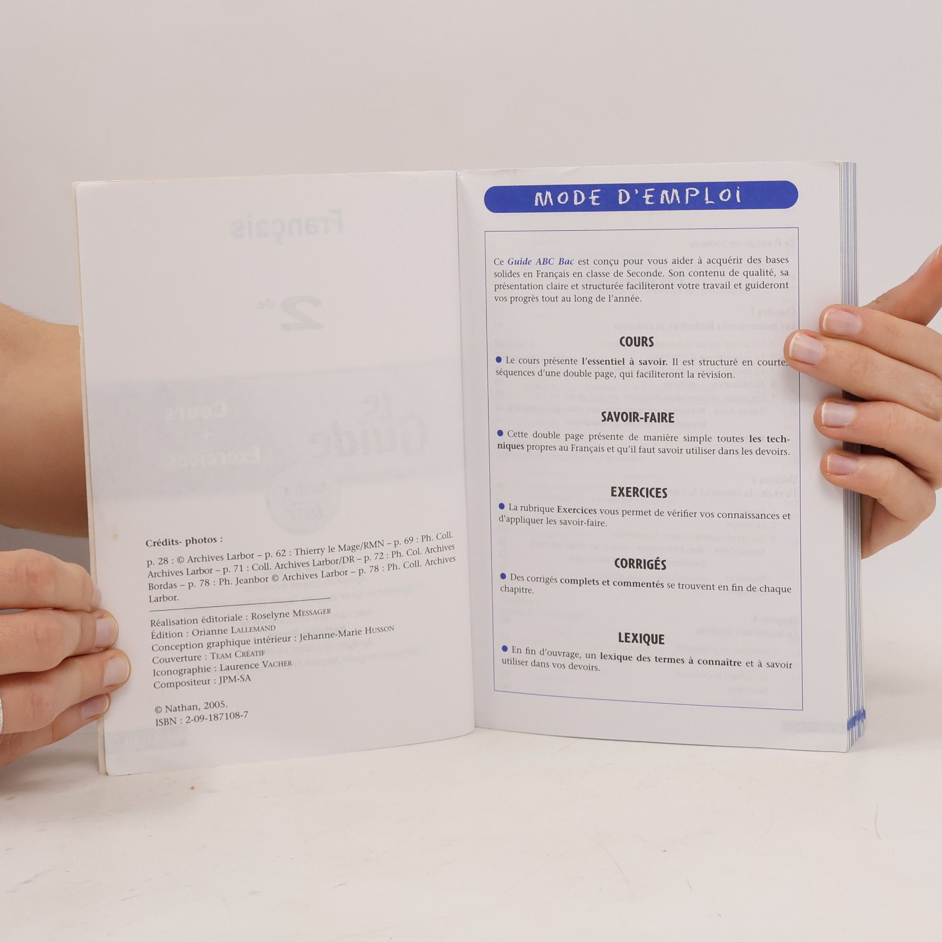 Roselyne Messager Guide ABC Bac Français en classe de Seconde