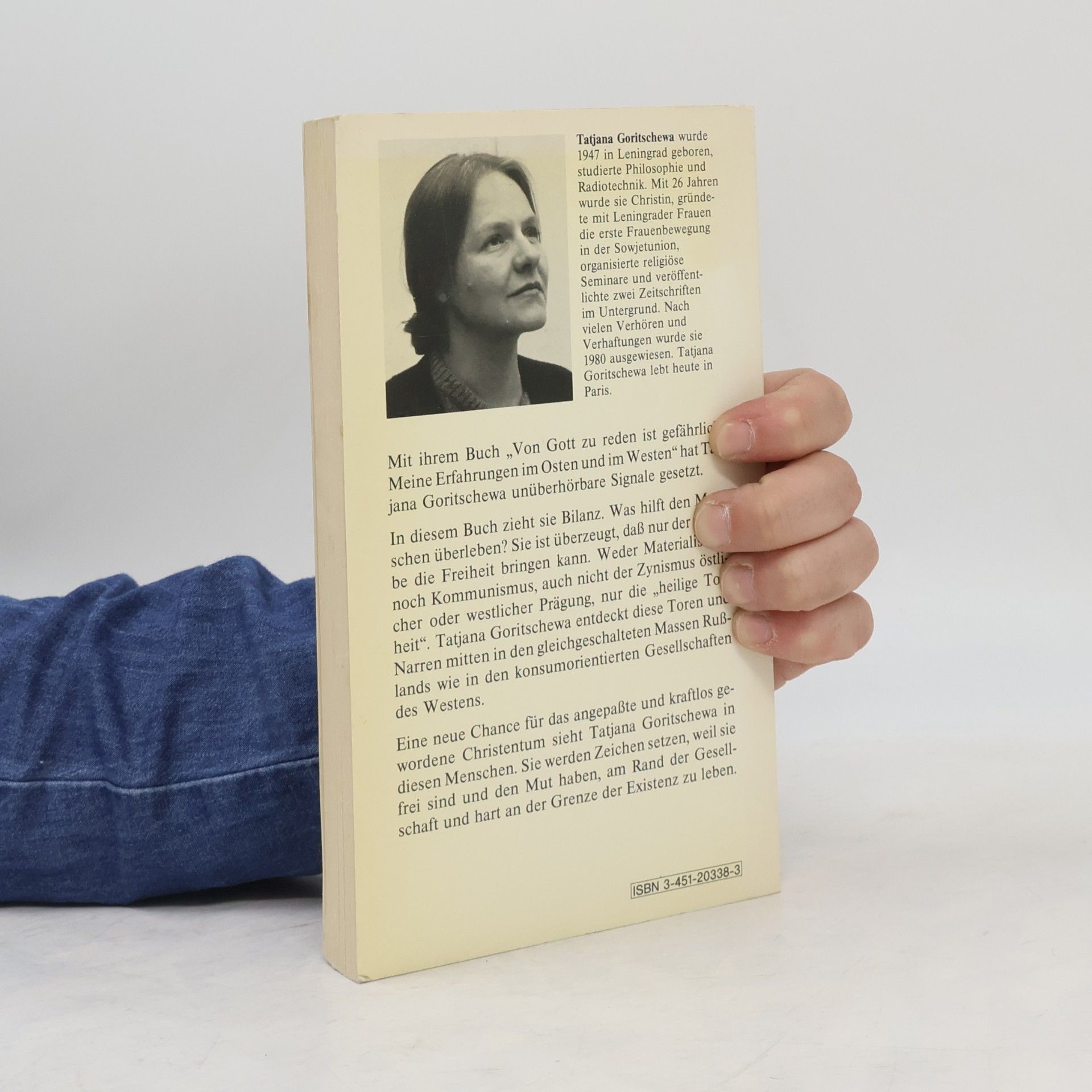 Tatiana Goricheva Die Kraft christlicher Torheit