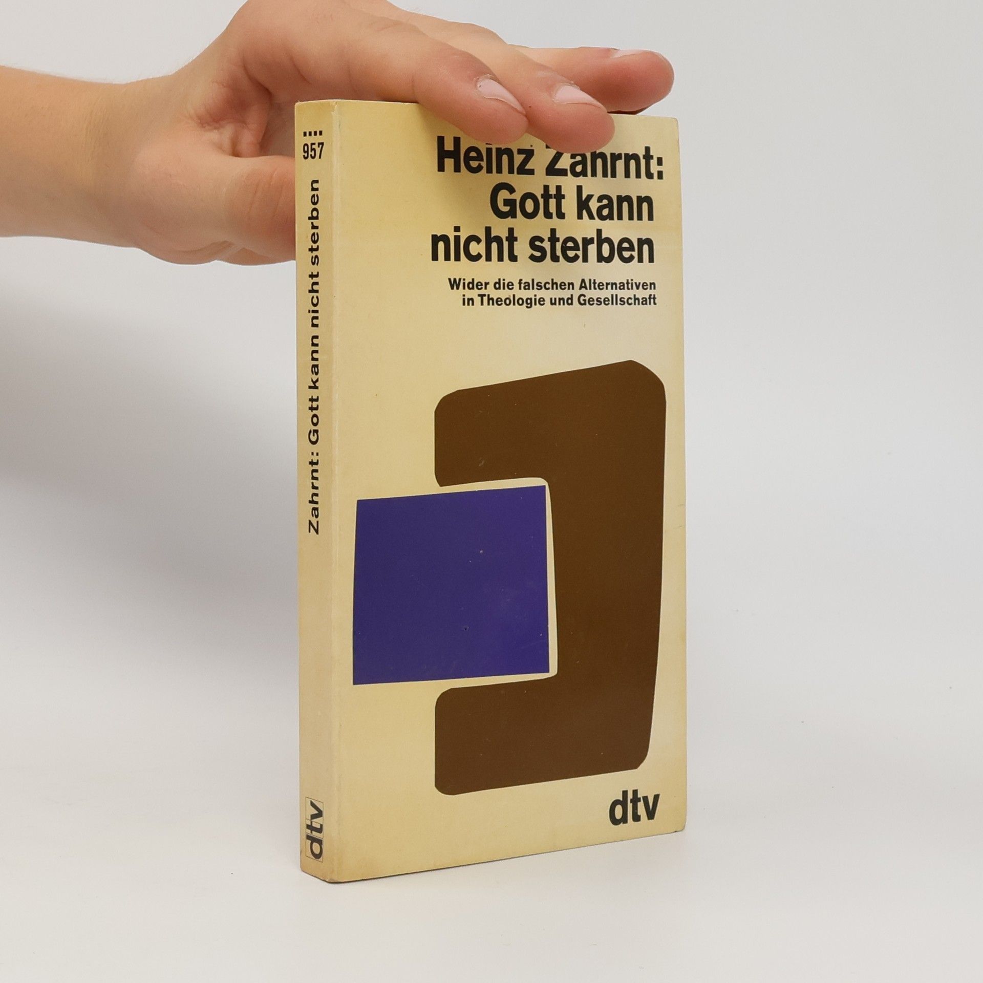 Heinz Zahrnt Gott kann nicht sterben