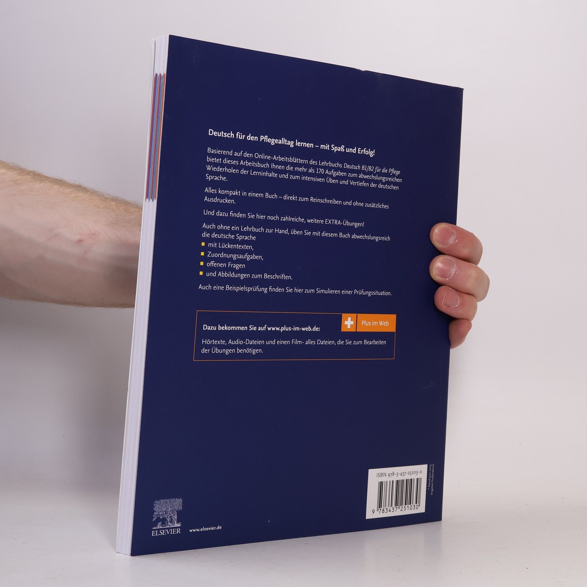 Arbeitsbuch Deutsch B1/B2 in der Pflege