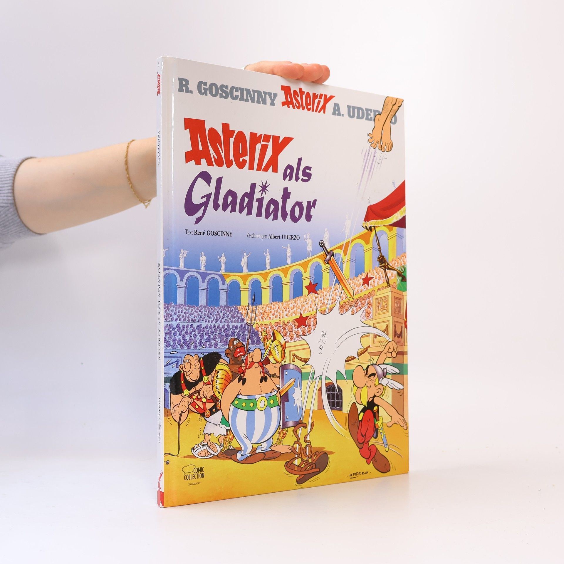 René Goscinny Asterix als Gladiator. Band 3