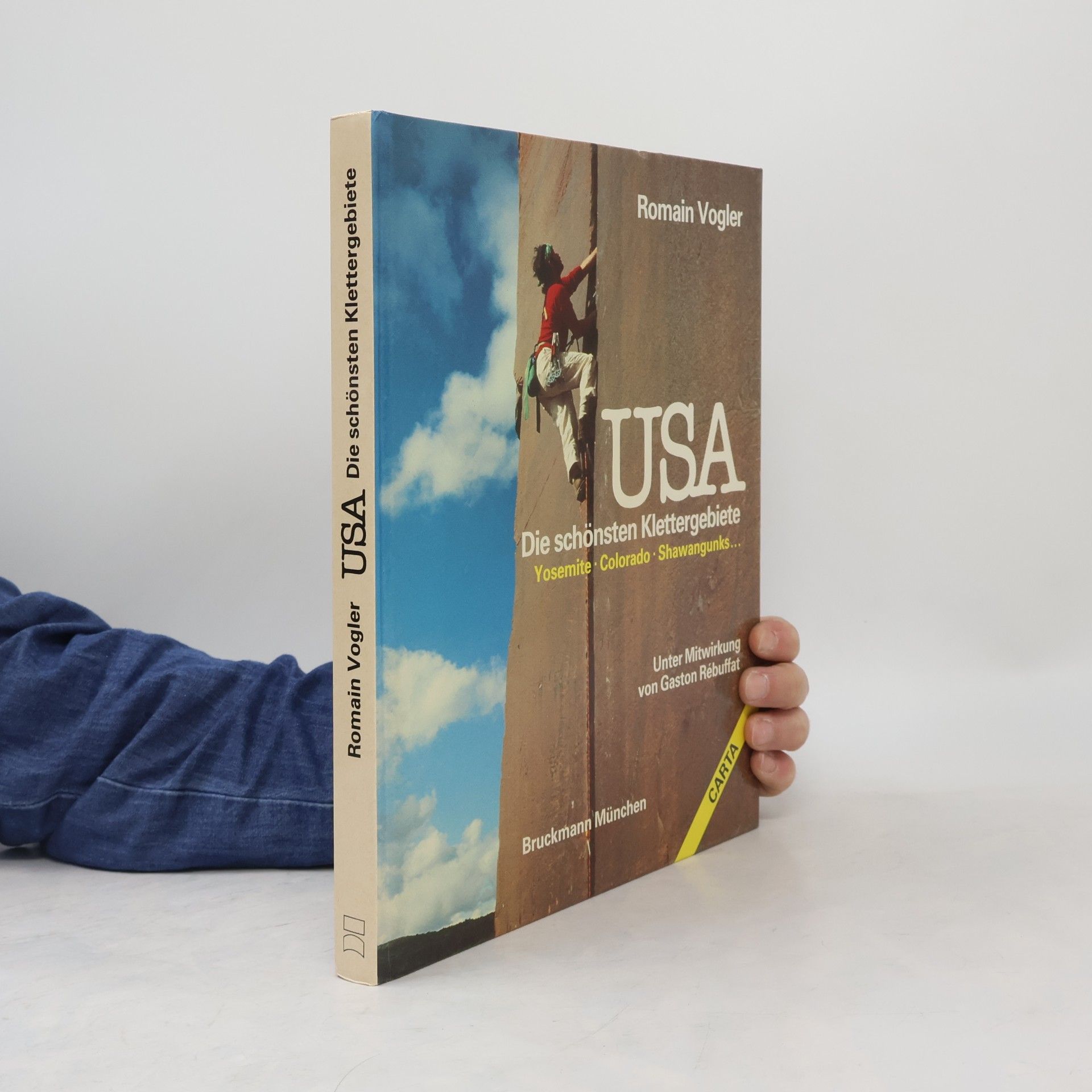 Romain Vogler Carta bei Bruckmann: USA: Die schönsten Klettergebiete