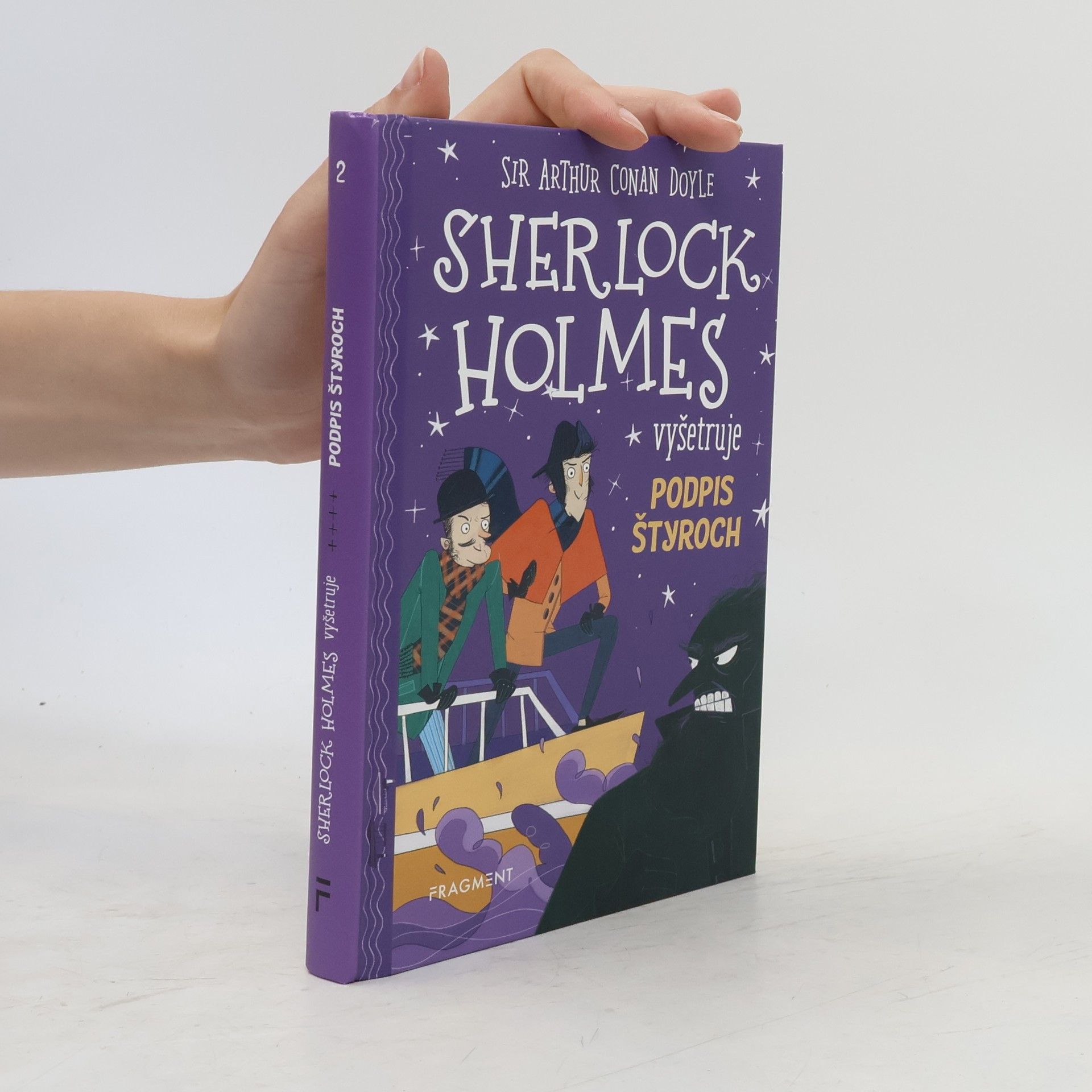 Arthur Conan Doyle Sherlock Holmes vyšetruje podpis štyroch