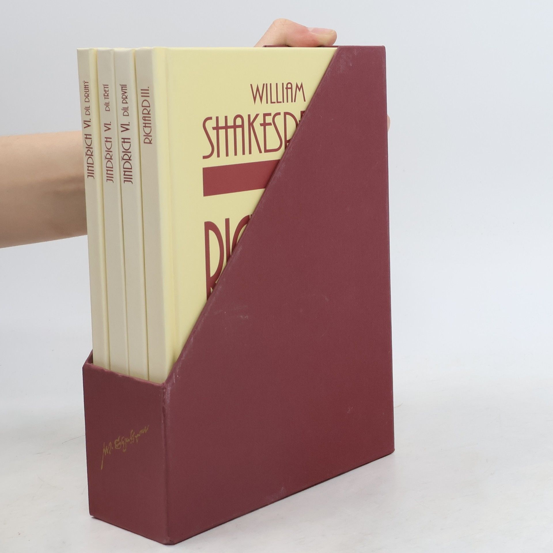 William Shakespeare 4x William Shakespeare. Richard III., Jindřich VI. 1. - 3. díl
