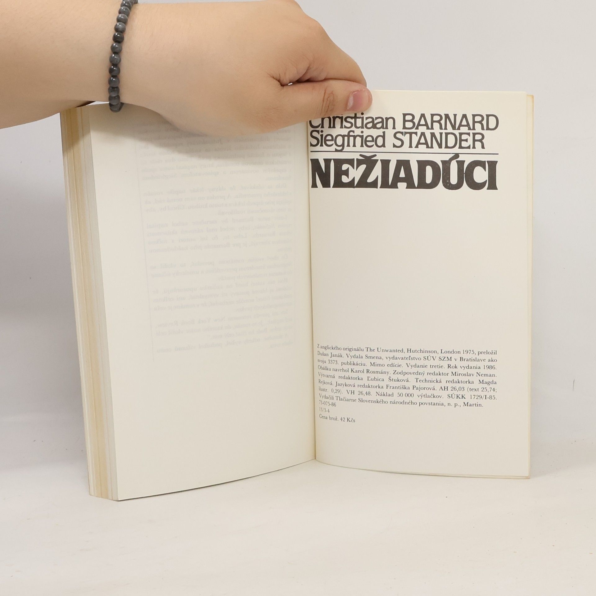 Christiaan Barnard Nežiadúci