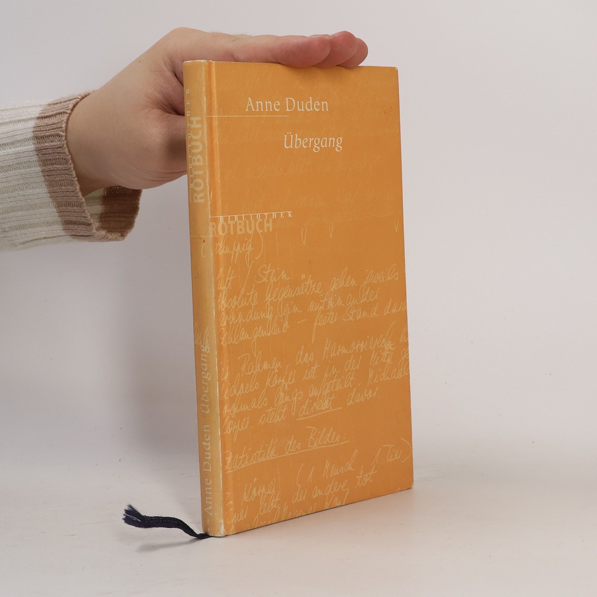 Anne Duden Bibliothek Rotbuch: Übergang
