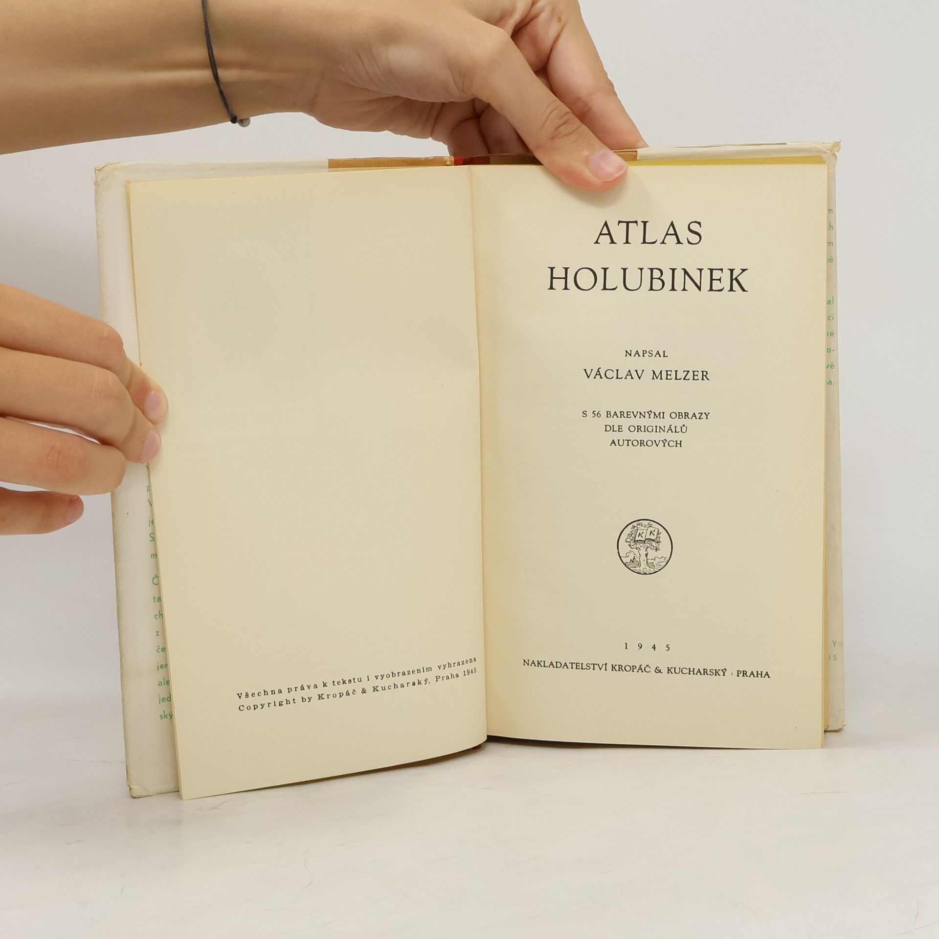 Václav Melzer Atlas holubinek