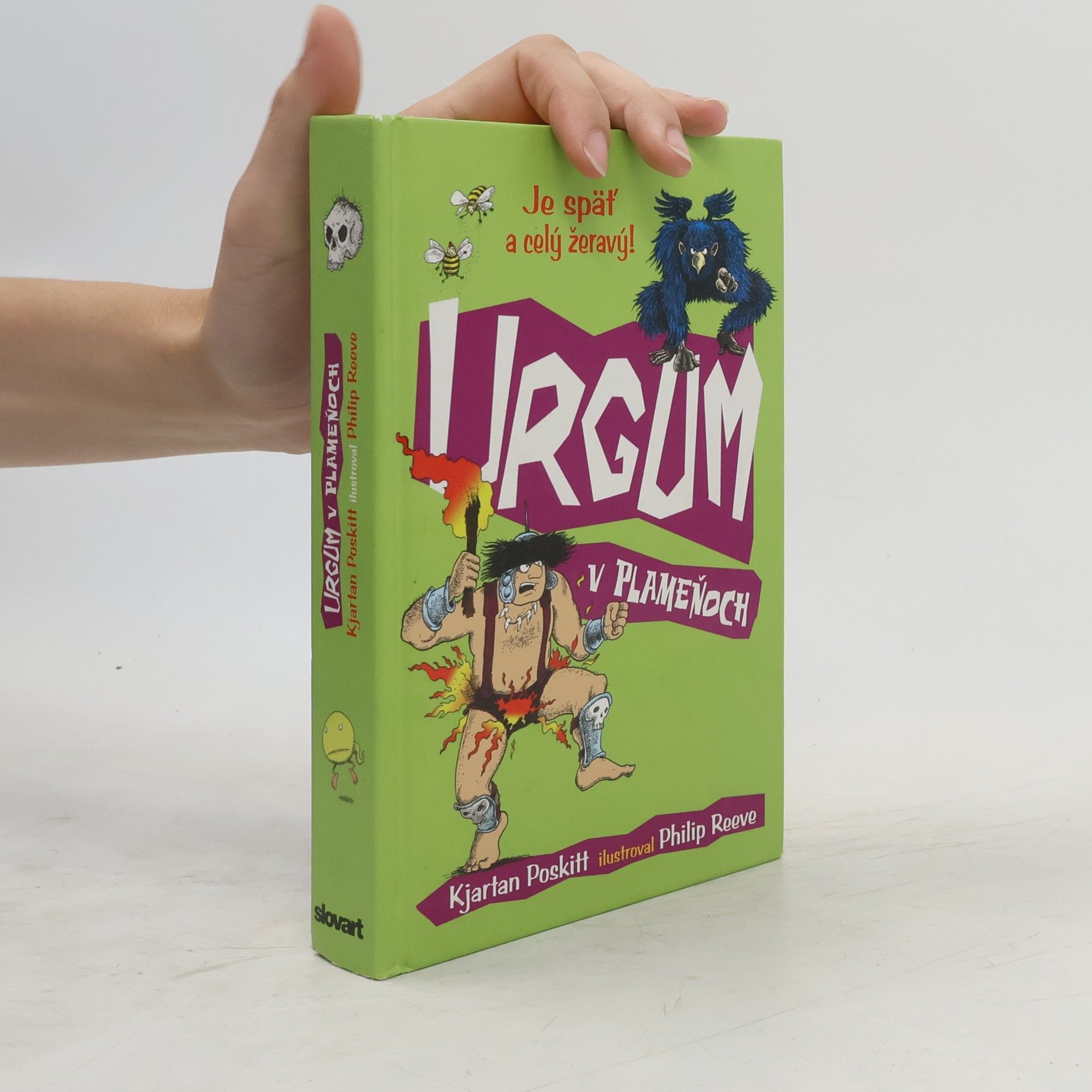 Kjartan Poskitt Urgum v plameňoch