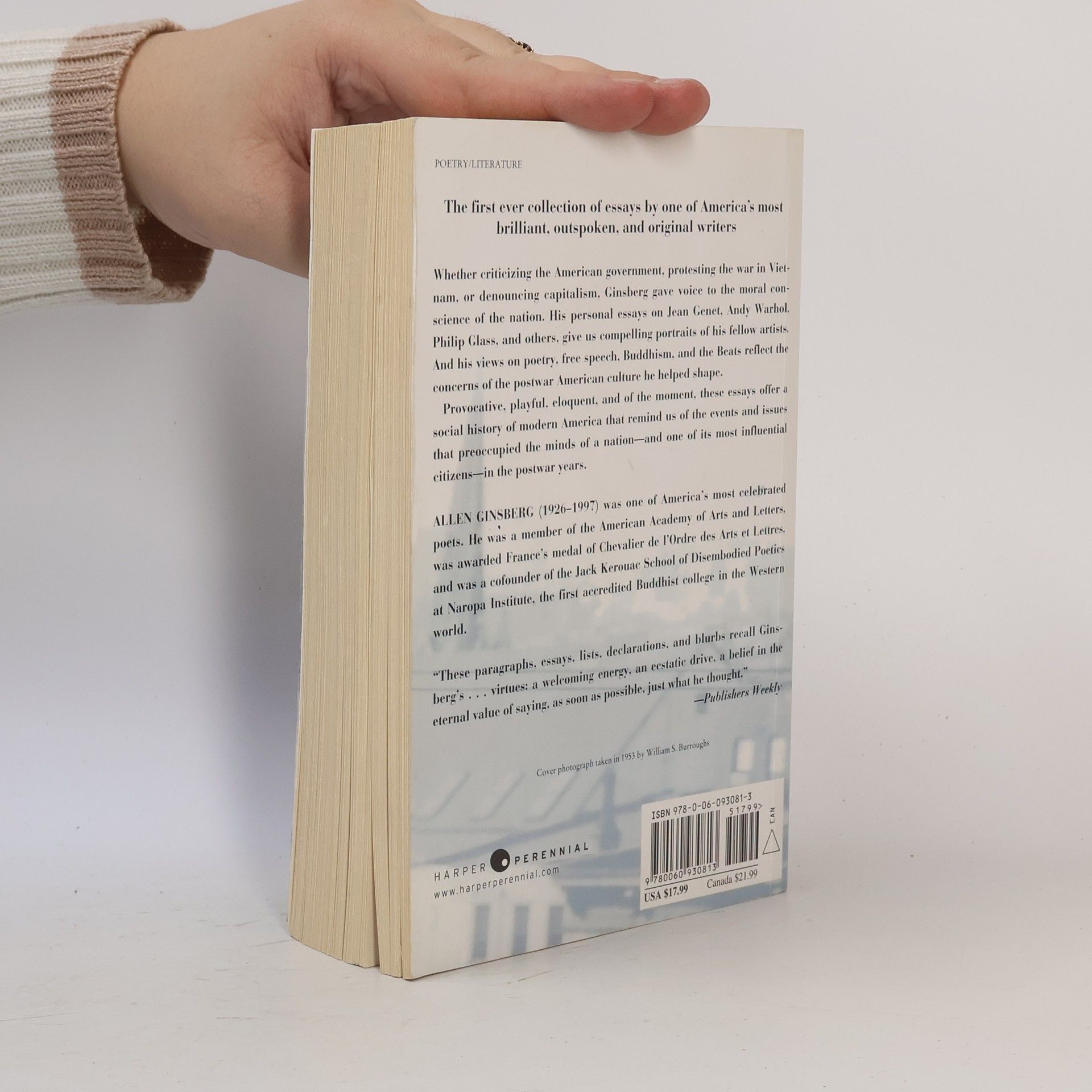 Allen Ginsberg Deliberate Prose