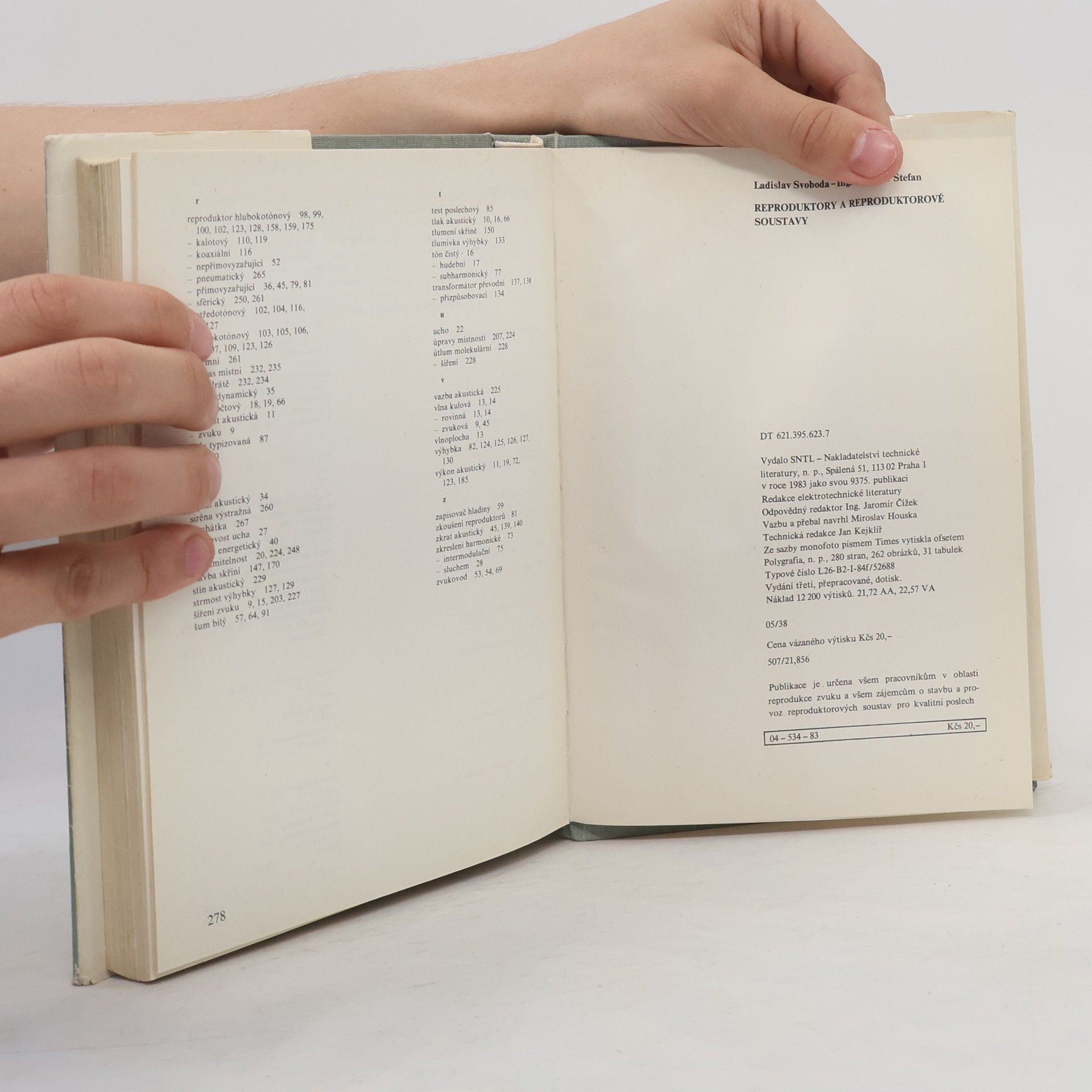 Ladislav Svoboda Reproduktory a reproduktorové soustavy