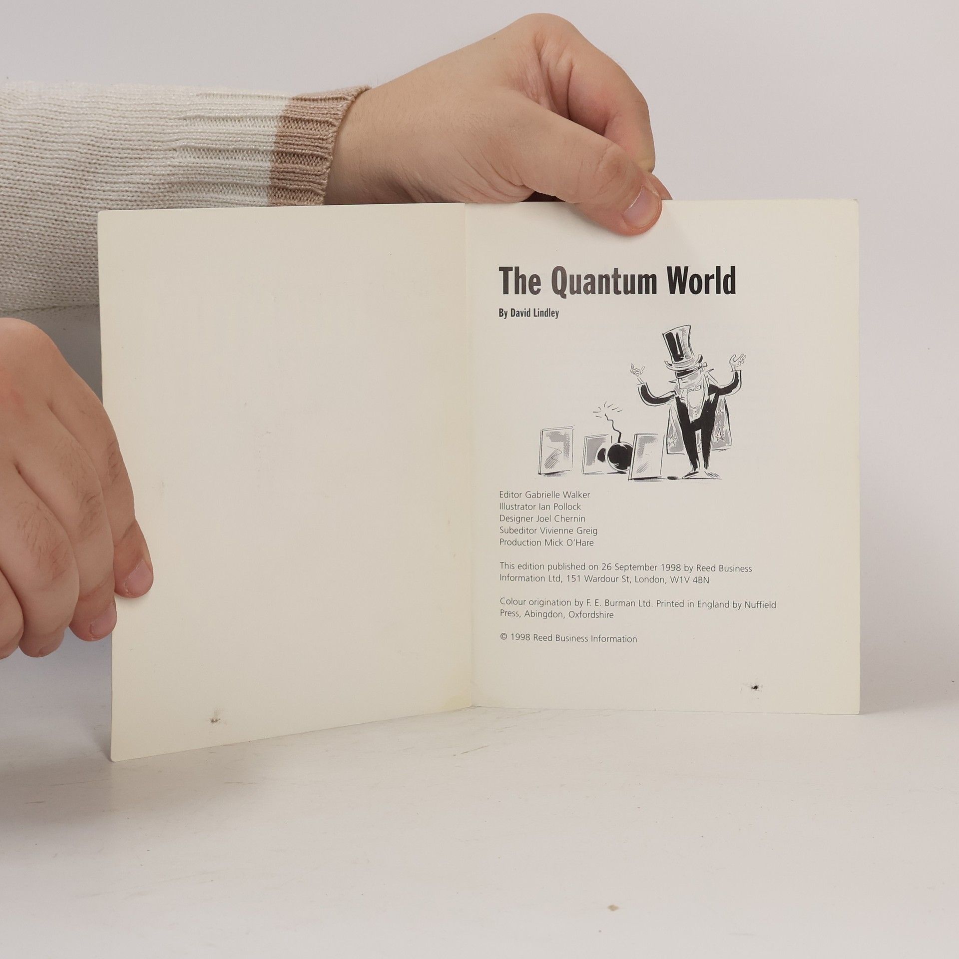 David Lindley The Quantum World