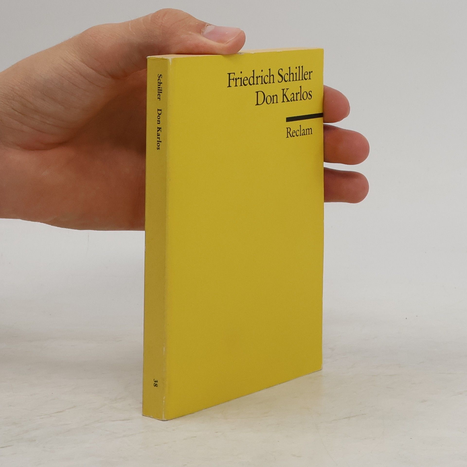 Friedrich Schiller Don Carlos