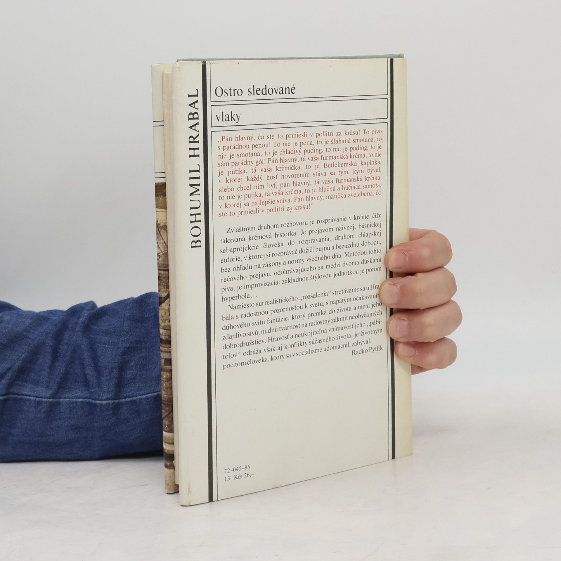Bohumil Hrabal Ostro sledované vlaky