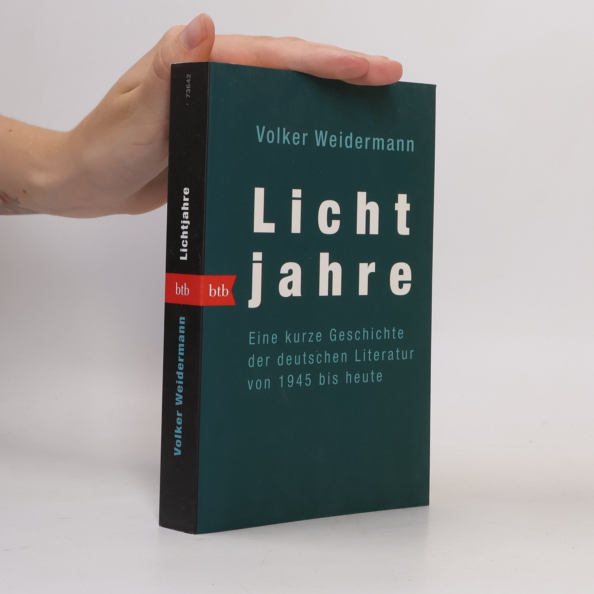 Volker Weidermann Lichtjahre