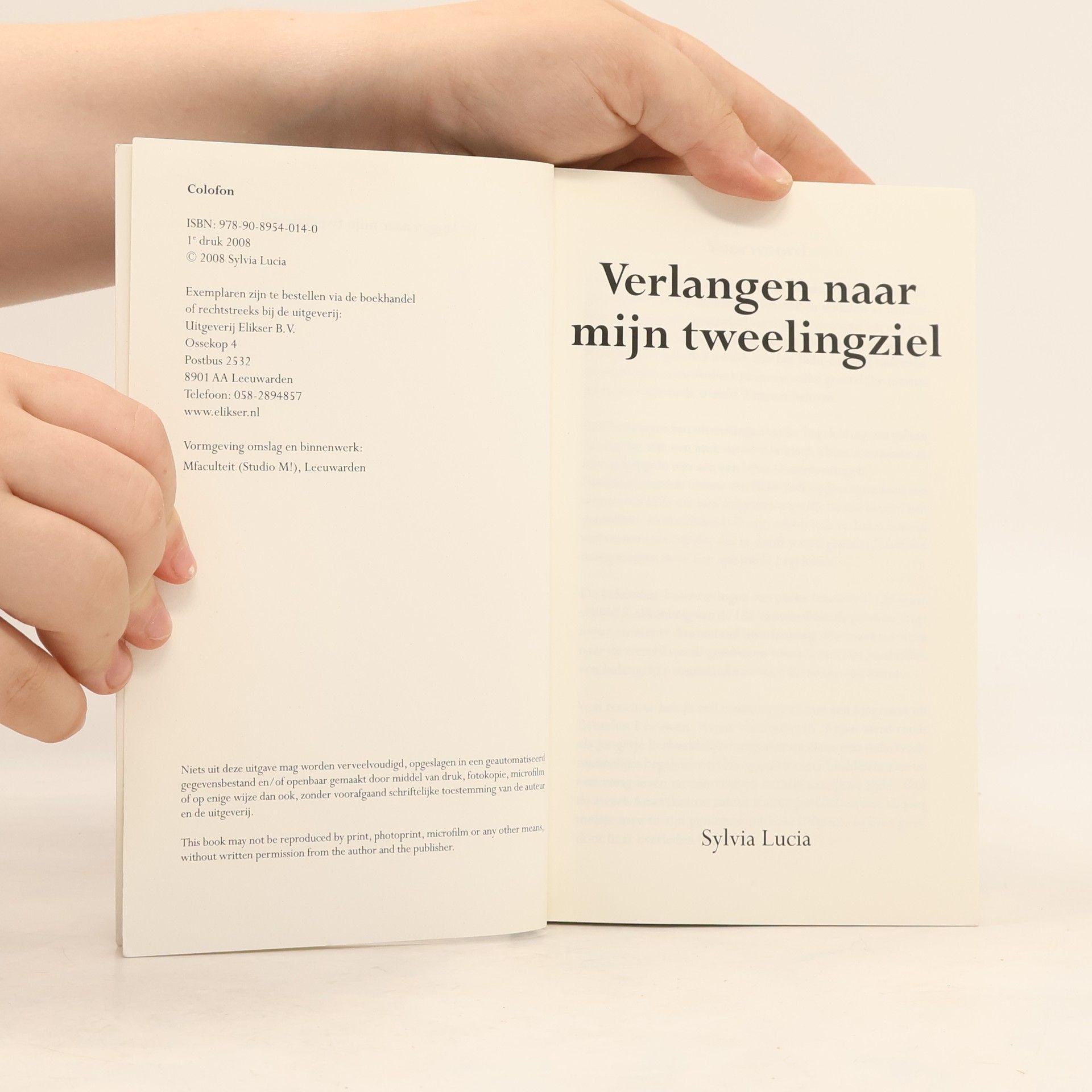 Sylvia Lucia Verlangen naar mijn tweelingziel