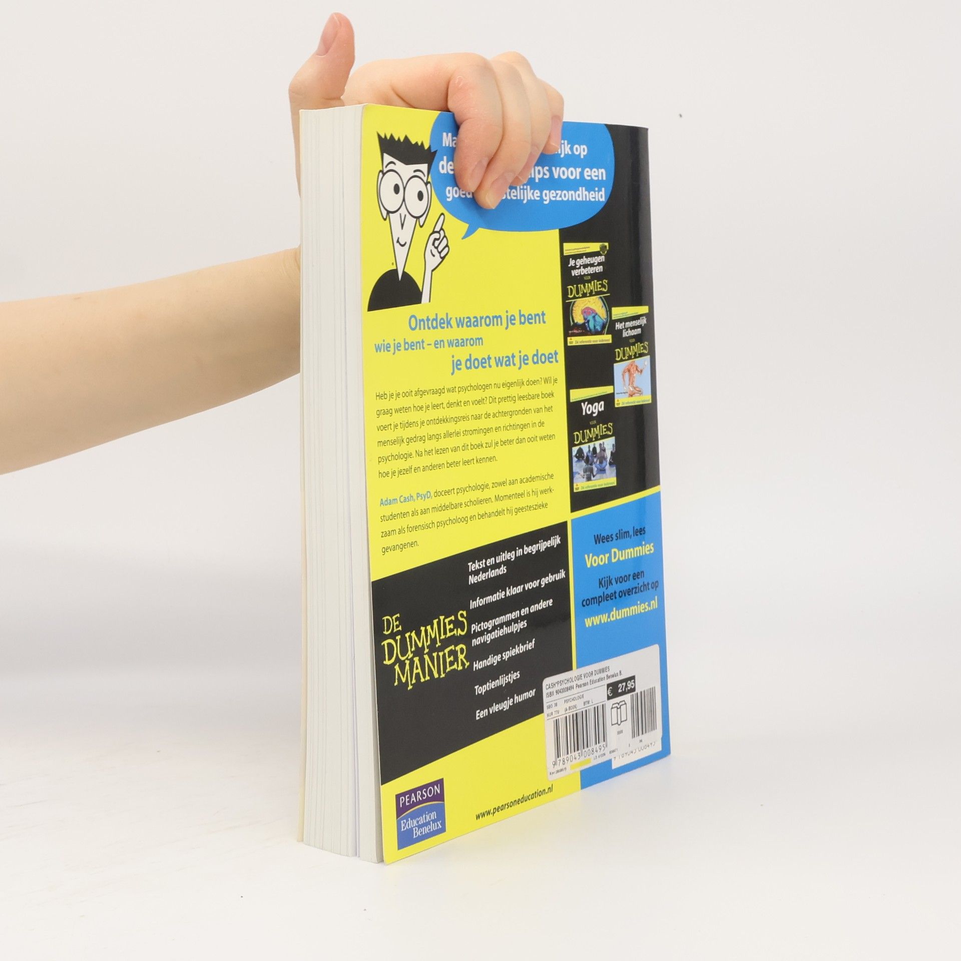 Adam Cash Psychologie voor Dummies