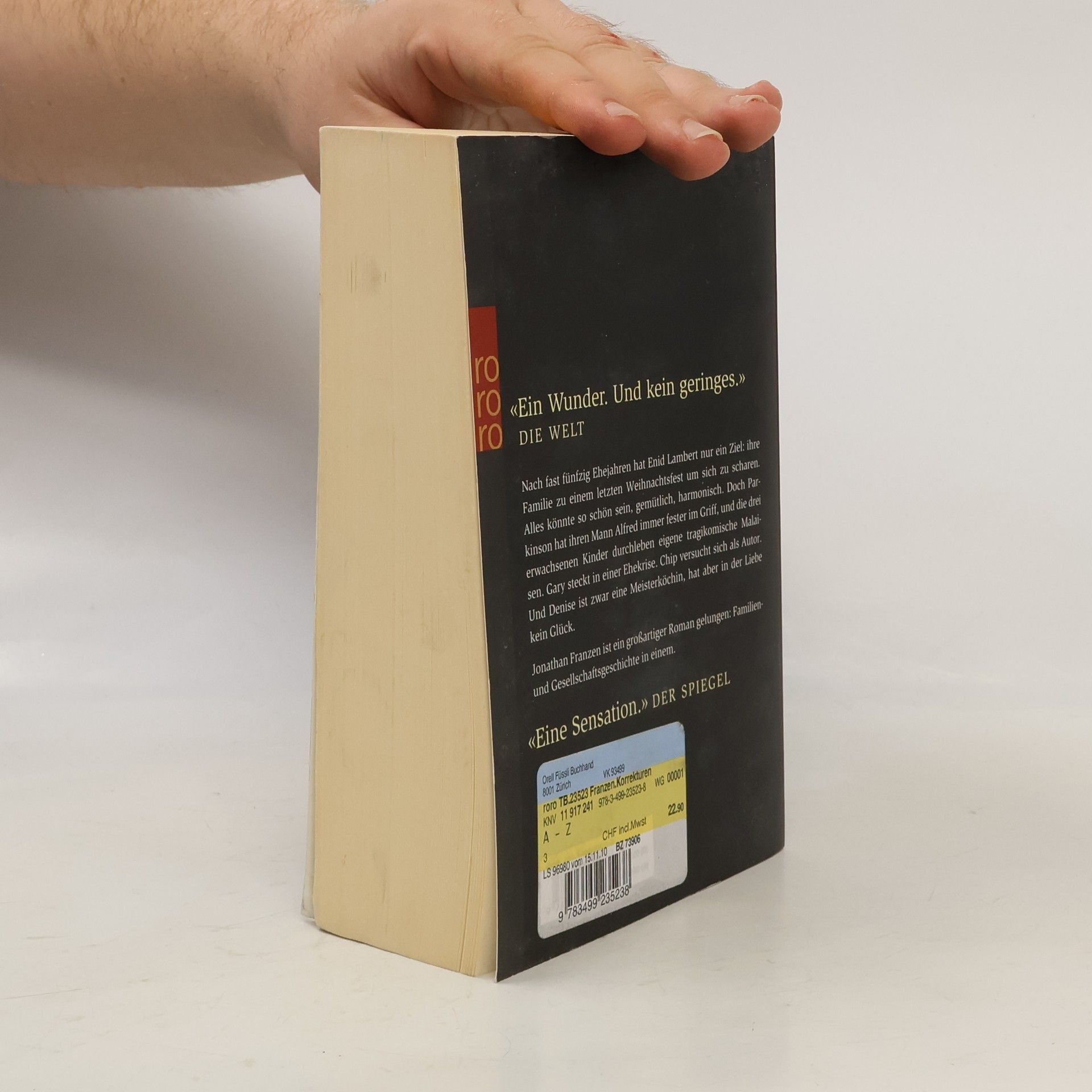 Jonathan Franzen Die Korrekturen : Roman