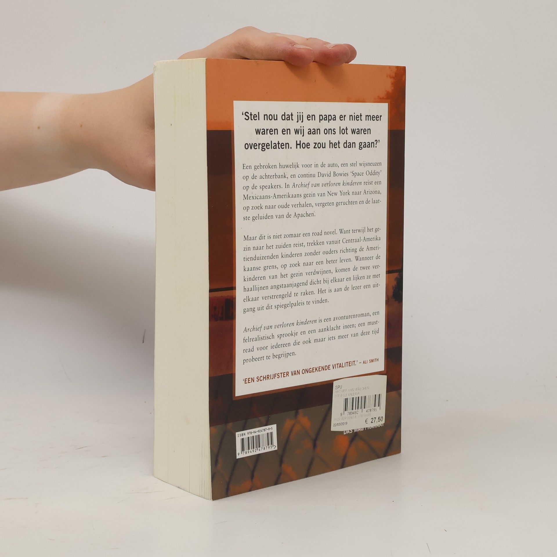 Luiselli Valeria Archief van verloren kinderen