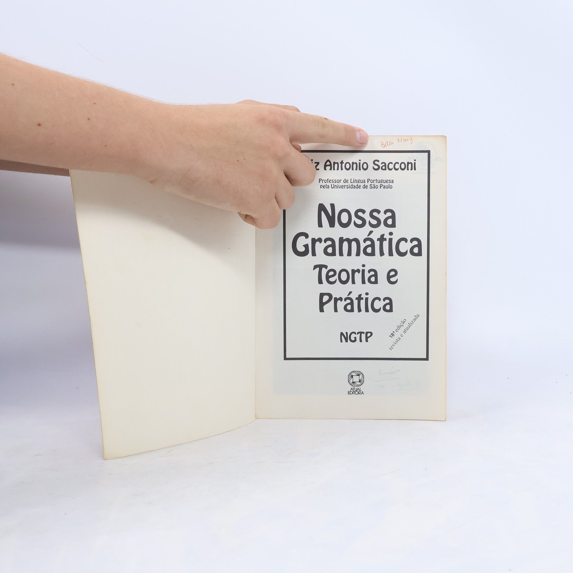 Luiz Antonio Sacconi Nossa Gramática