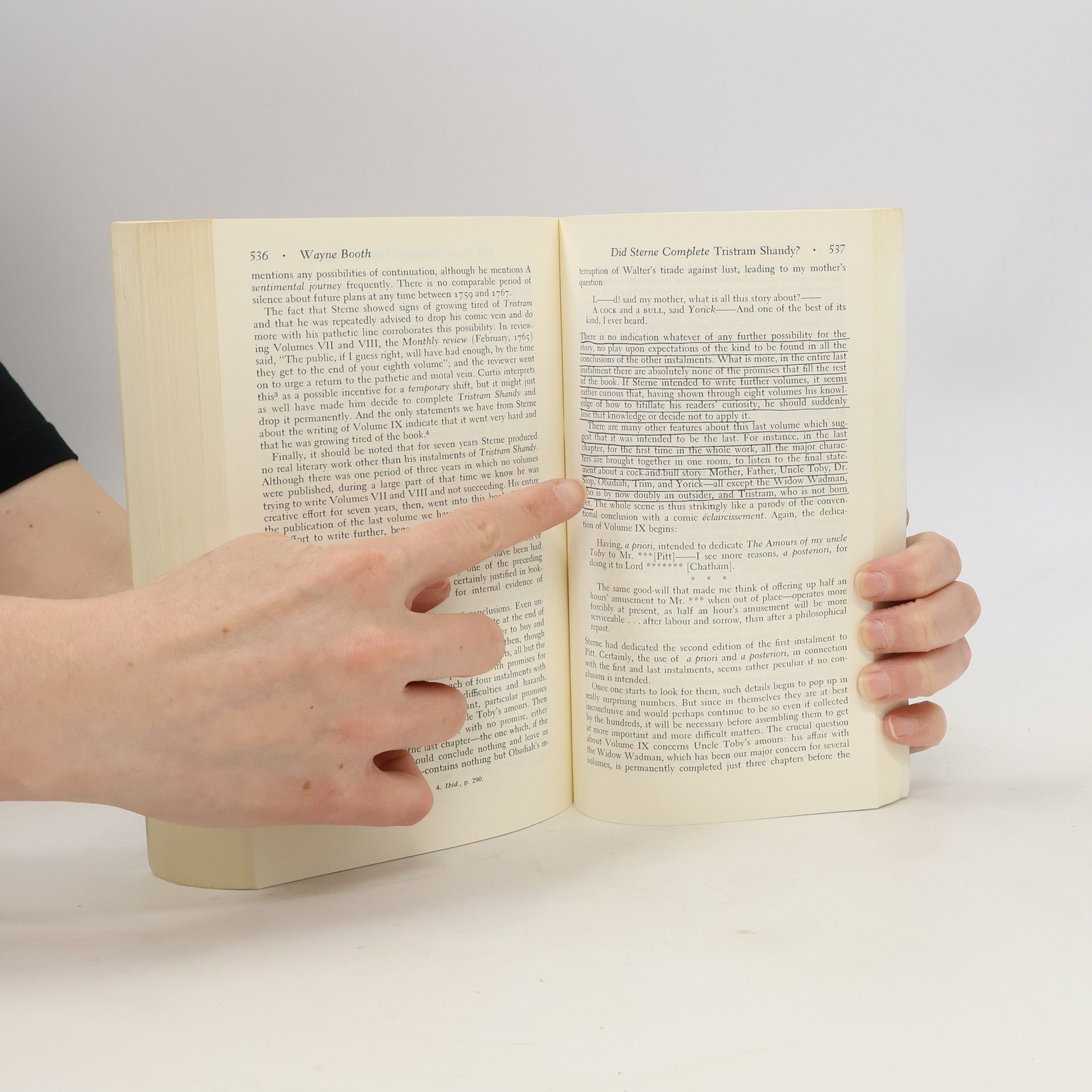 Laurence Sterne Tristram Shandy
