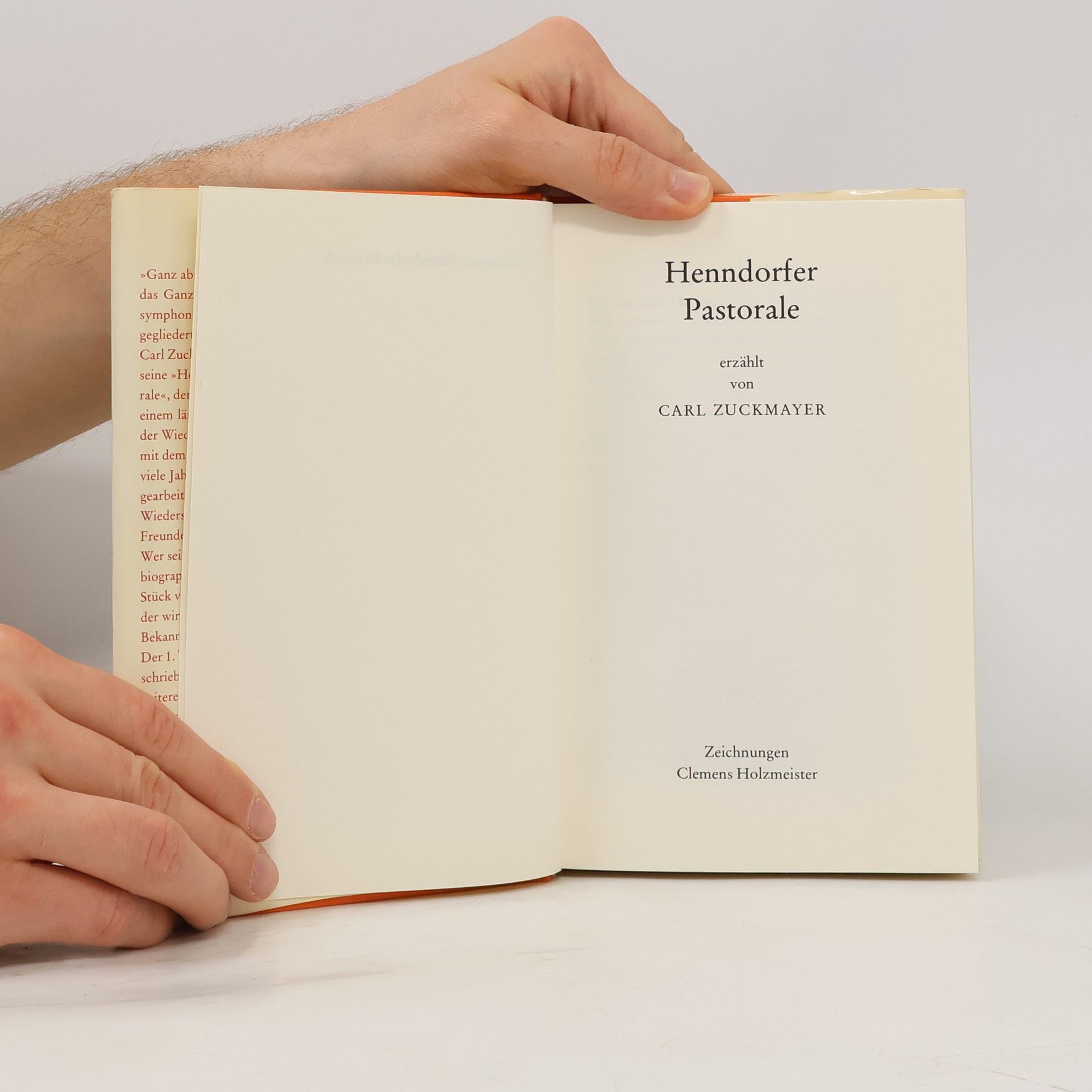 Carl Zuckmayer Henndorfer Pastorale
