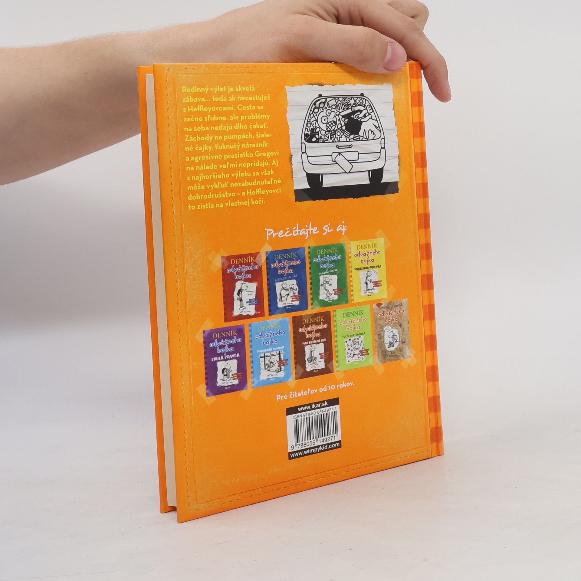 Jeff Kinney Denník odvážneho bojka 9. Dlhá cesta