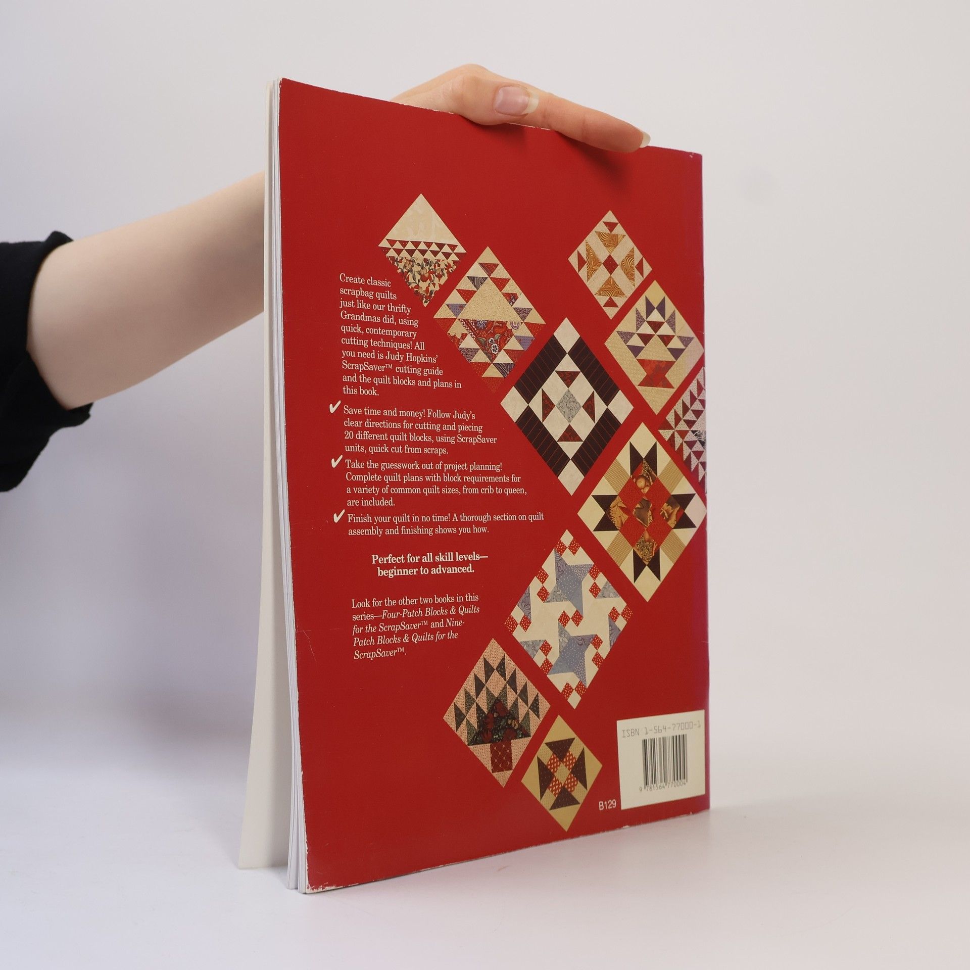 Judy Hopkins Five- and Seven-Patch Blocks and Quilts for the ScrapSaver