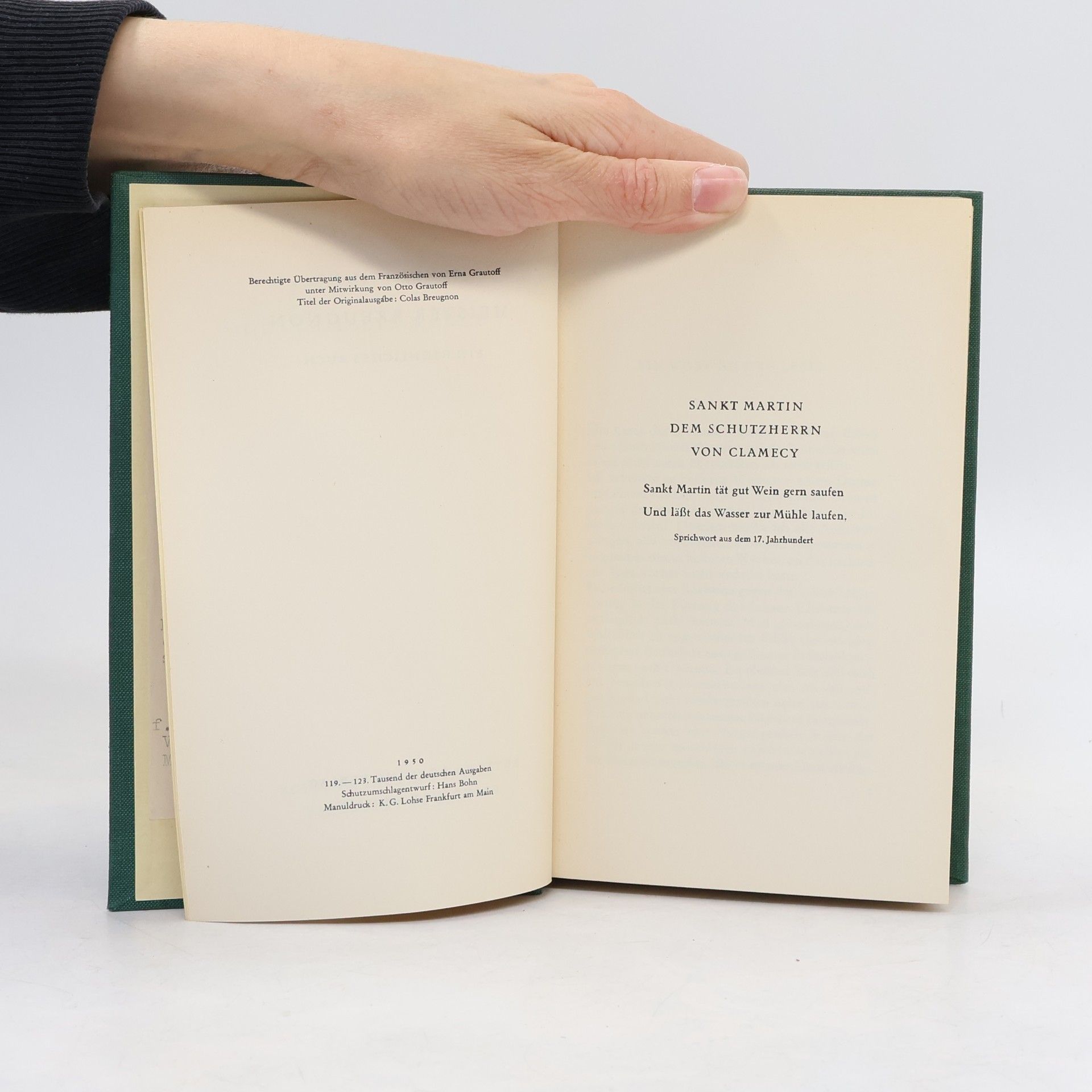 Romain Rolland Gesammelte Werke. Meister Breugnon