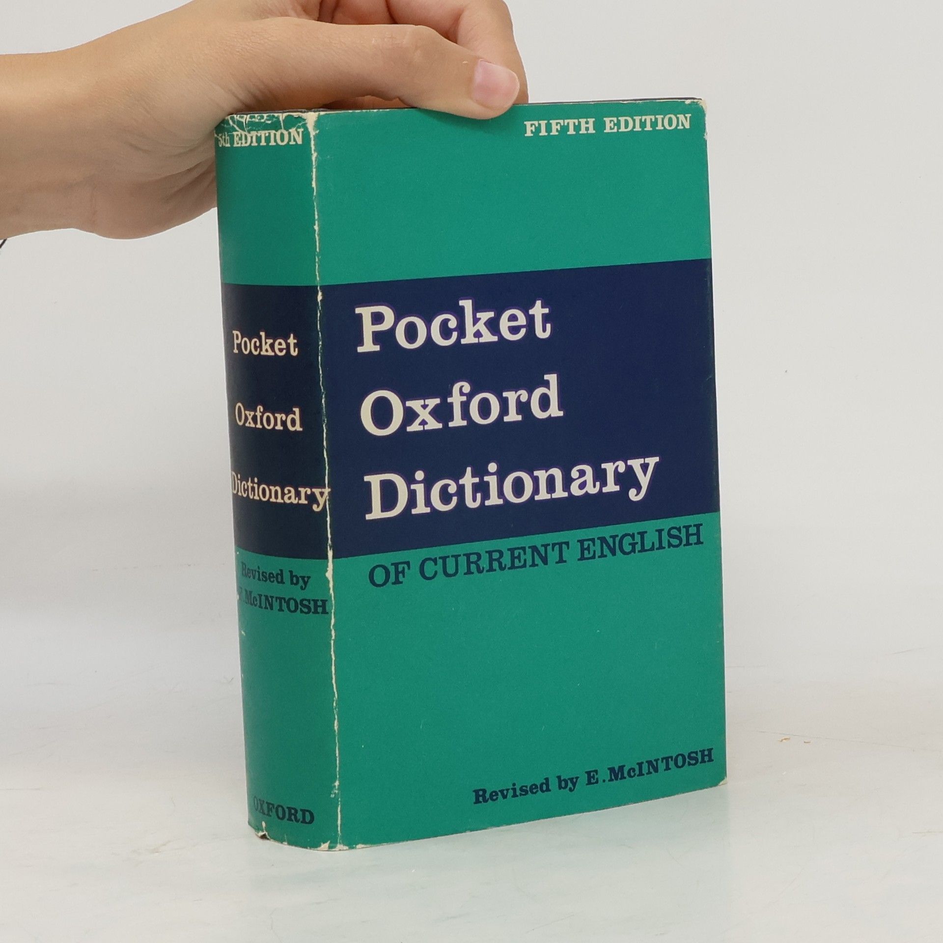 E. McIntosh Pocket Oxford Dictionary of Current English