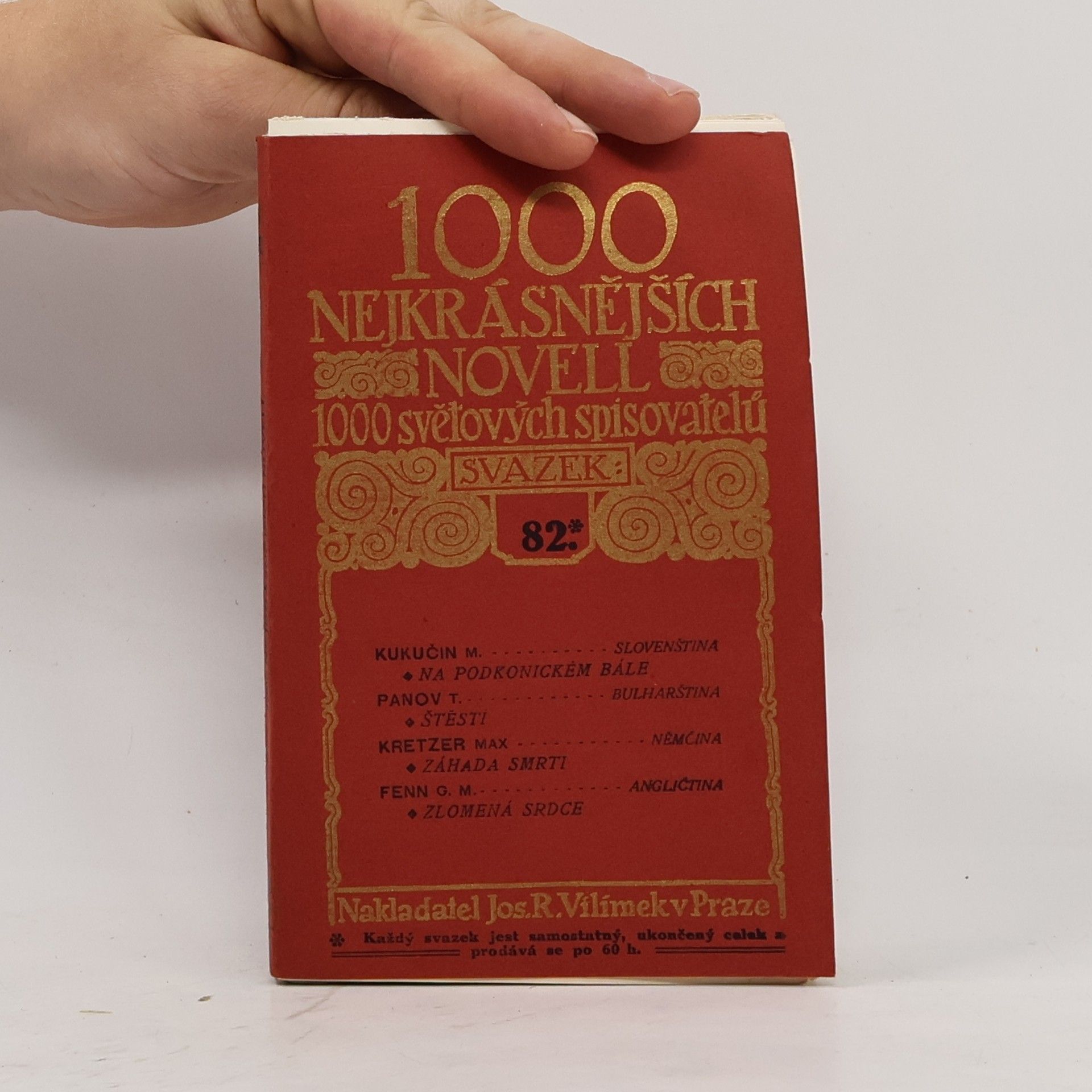 Autores varios 1000 nejkrásnějších novell 1000 světových spisovatelů 82