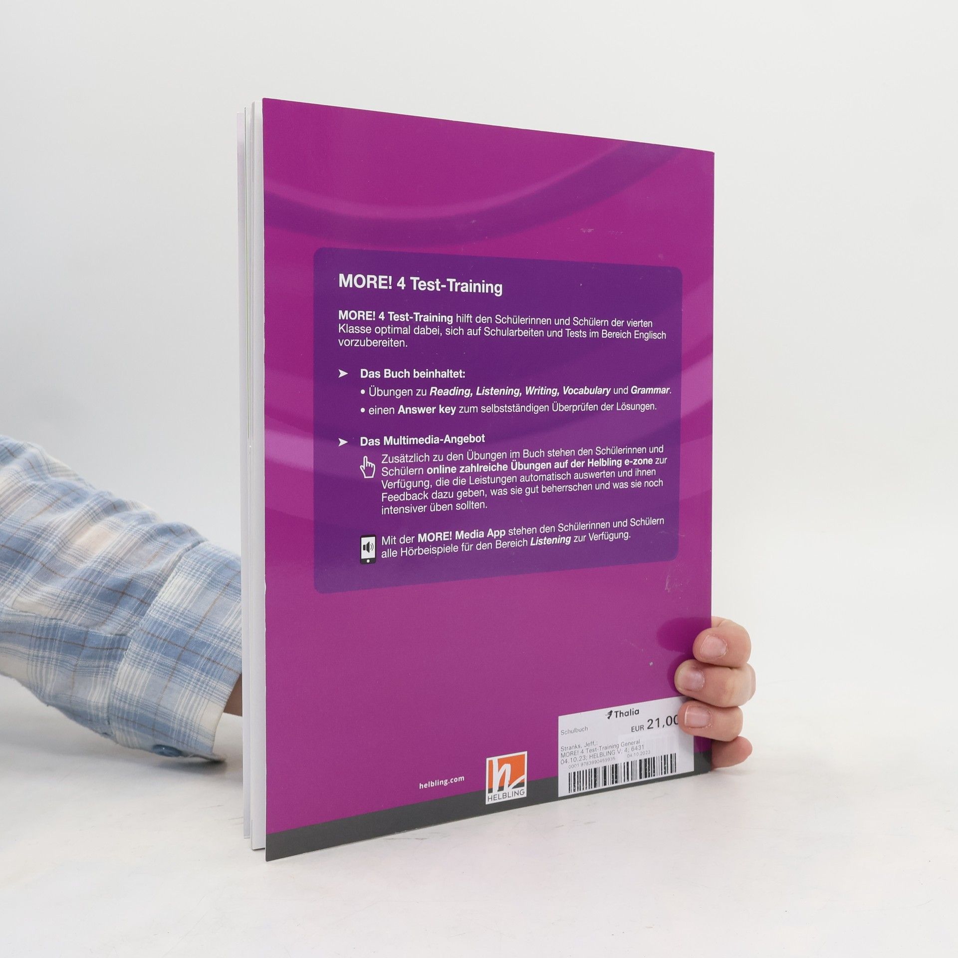 Jeff Stranks MORE! 4 NEU Test-Training General Course und Enriched Course